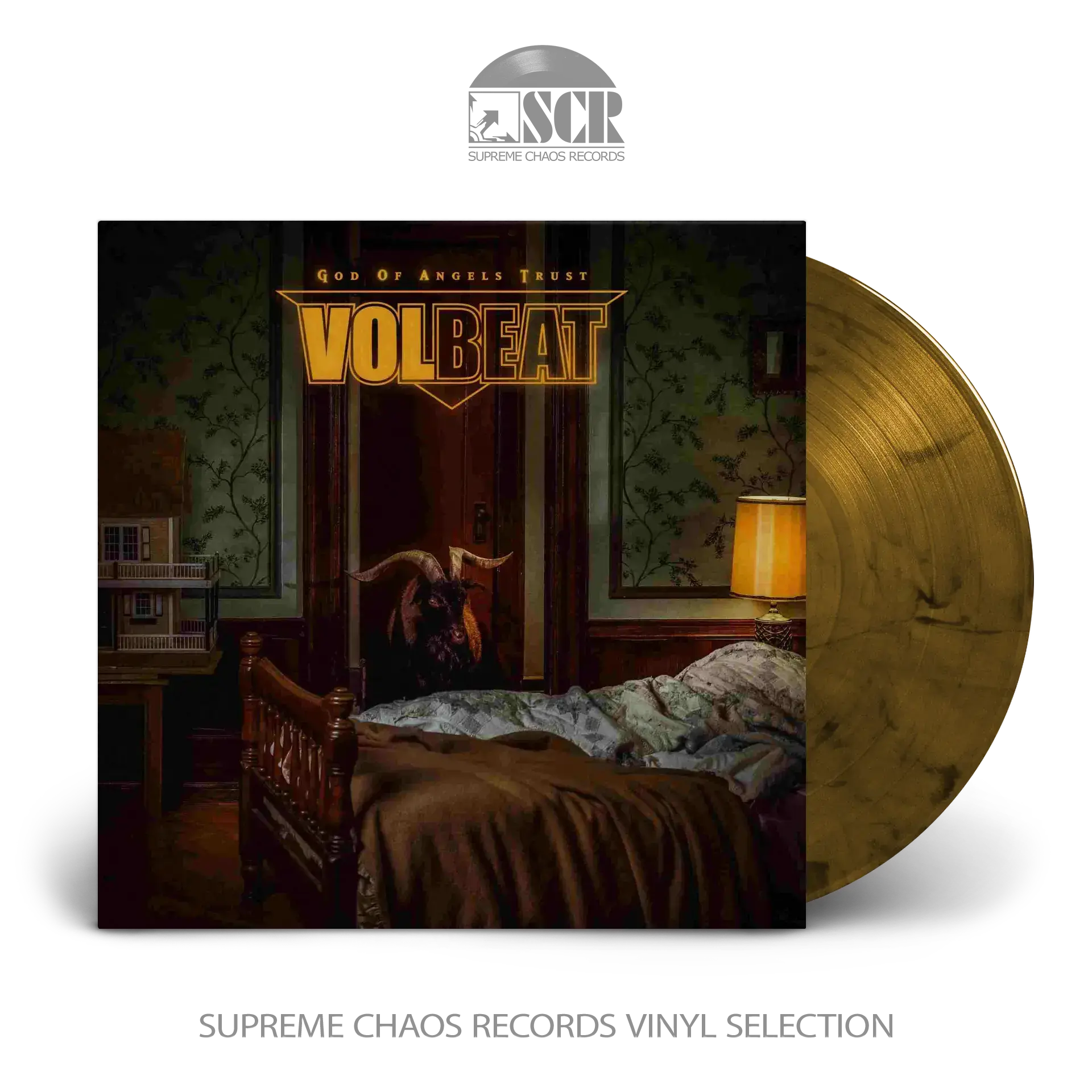 VOLBEAT - God Of Angels Trust · SPECIALIST RECYCLE LP (Hardrock/Heavy Metal Vinyl)