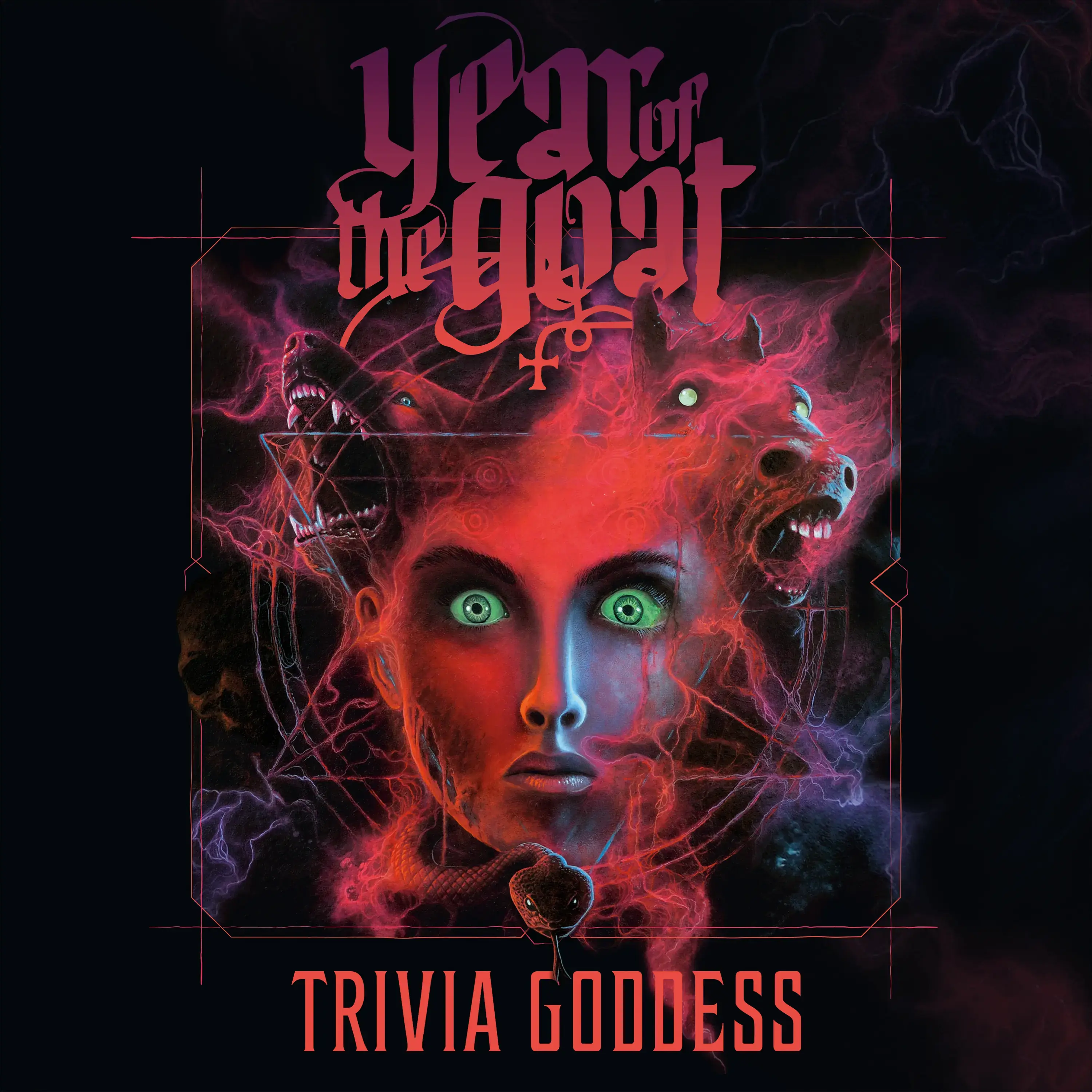 YEAR OF THE GOAT · Trivia Goddess | DIGIPAK CD (Hard Rock CDs)