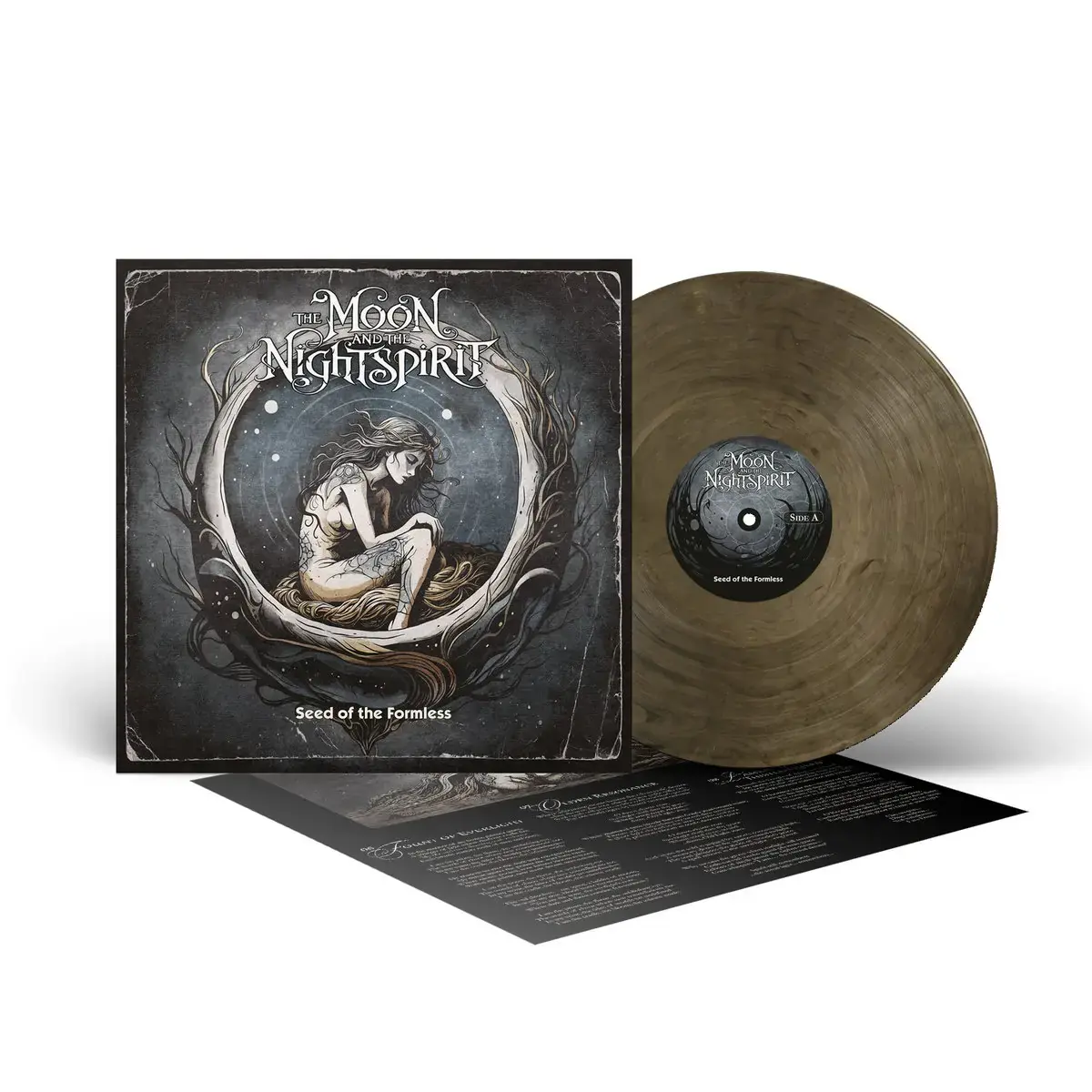 THE MOON AND THE NIGHTSPIRIT - Seed Of The Formless · CRYSTAL CLEAR/BLACK MARBLED LP (Post Metal/Progressive Rock Vinyl) · Bild 2