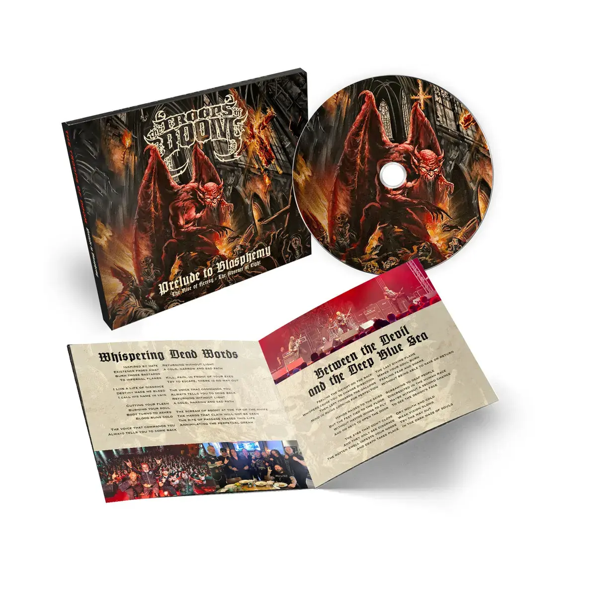 THE TROOPS OF DOOM · Prelude To Blasphemy | DIGIPAK CD (Death Metal CDs) · Bild 2