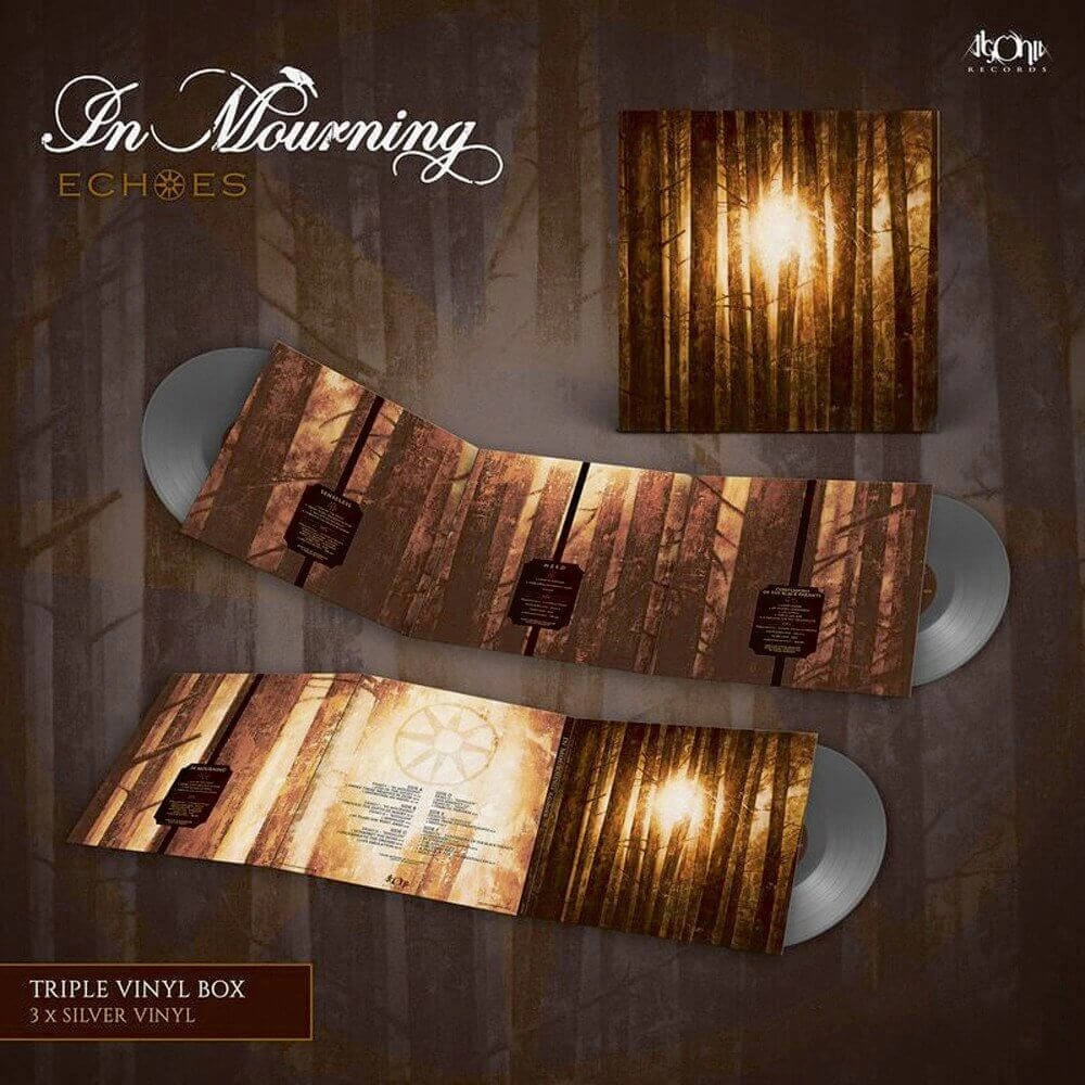 IN MOURNING · Echoes | SILVER 3LP (Melodic Death Metal Vinyl) · Bild 2