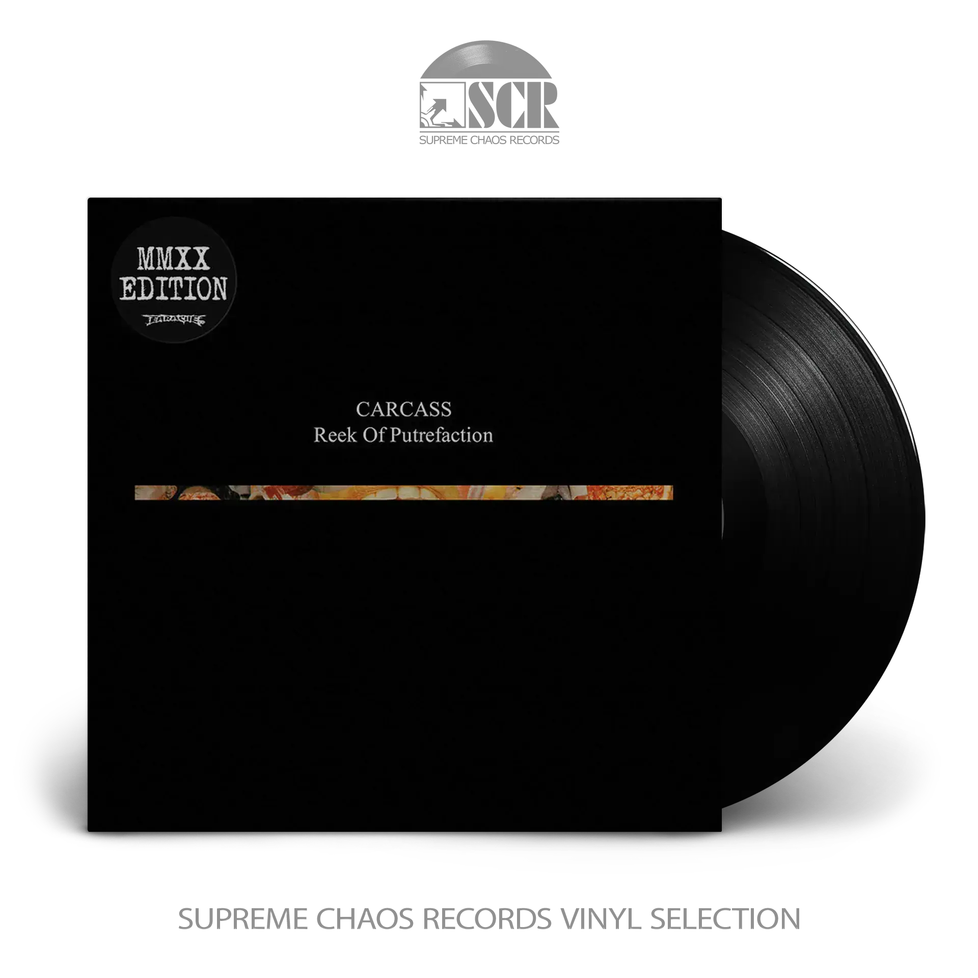 CARCASS · Reek Of Putrefaction MMXX | BLACK LP CARCASS · Reek Of Putrefaction MMXX | BLACK LP (Death Metal Vinyl)