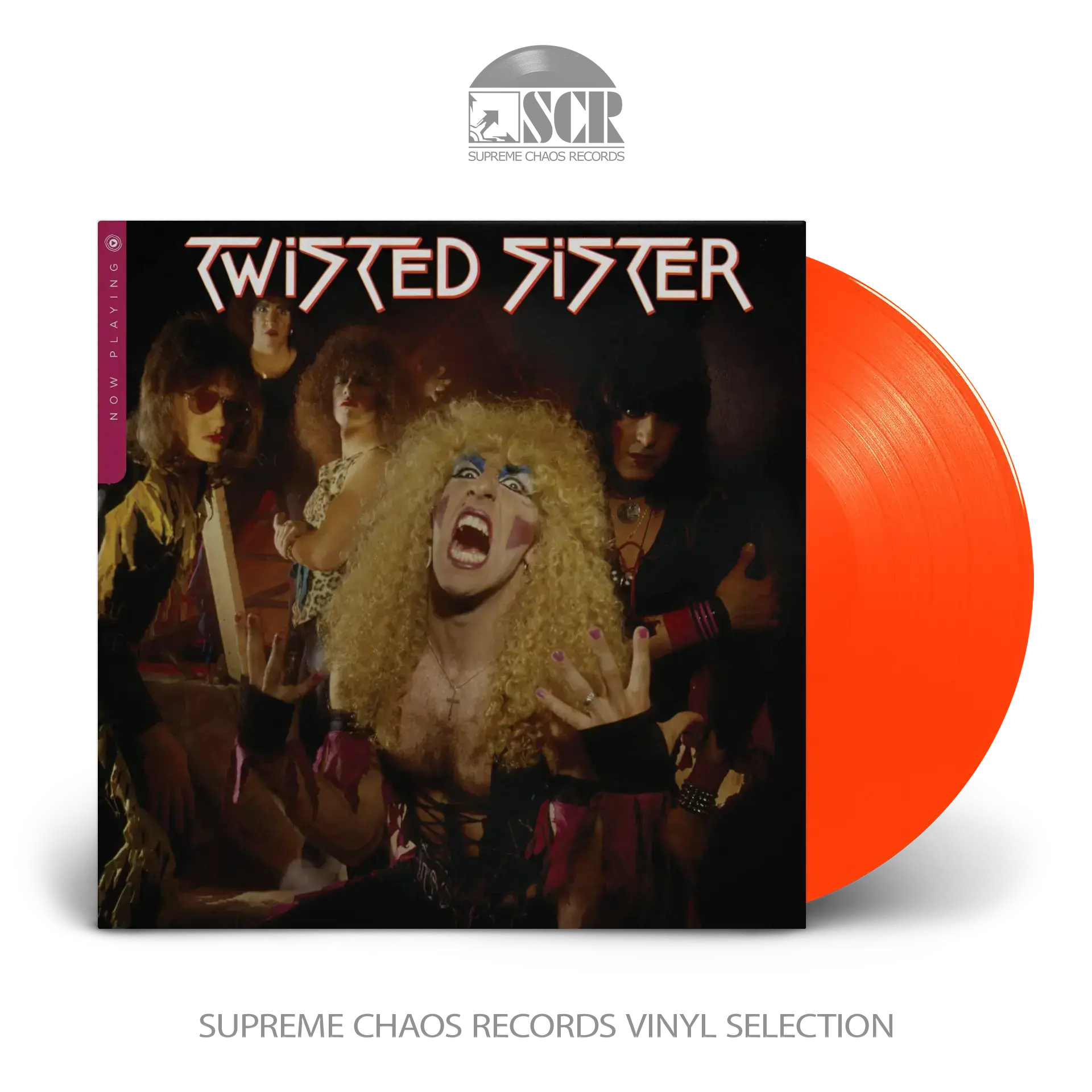 TWISTED SISTER · Now Playing | ORANGE CRUSH LP (Hard Rock Vinyl)