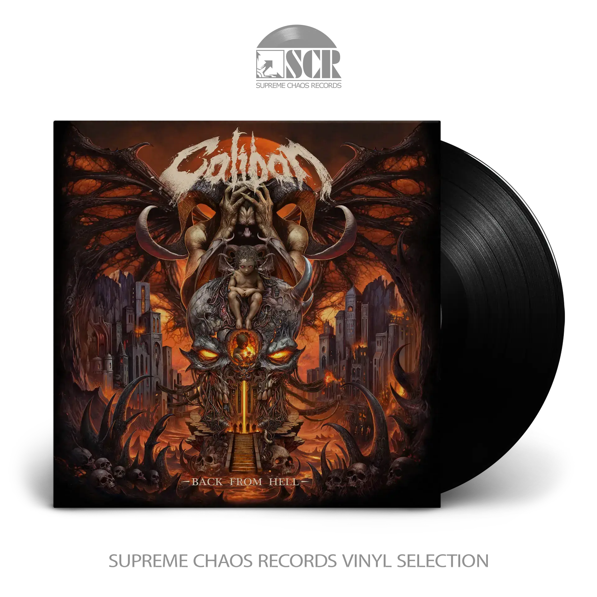 CALIBAN - Back From Hell · BLACK LP (Metalcore Vinyl)
