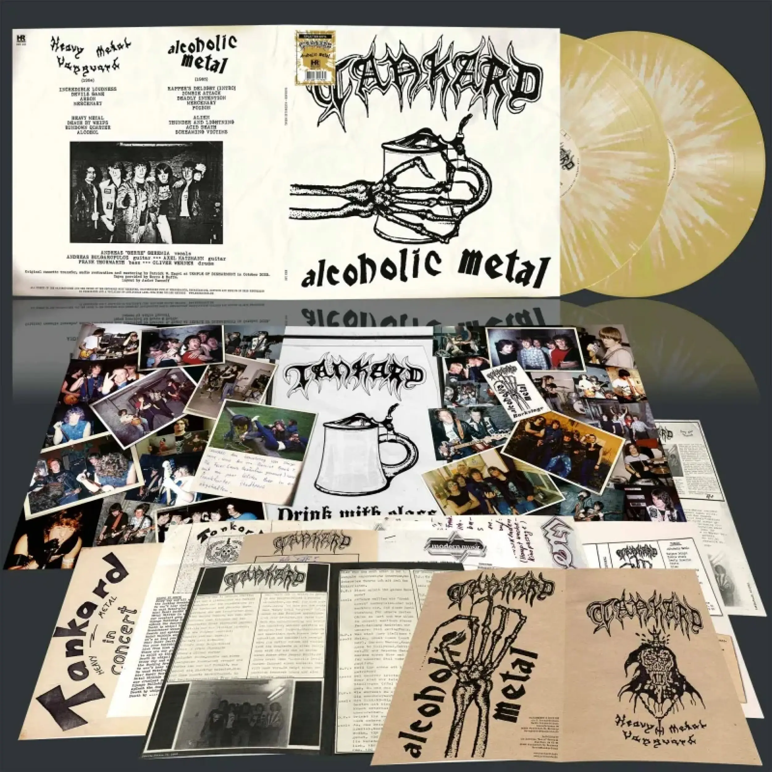 TANKARD · Alcoholic Metal | SPLATTER DLP TANKARD · Alcoholic Metal | SPLATTER DLP (Thrash Metal Vinyl)