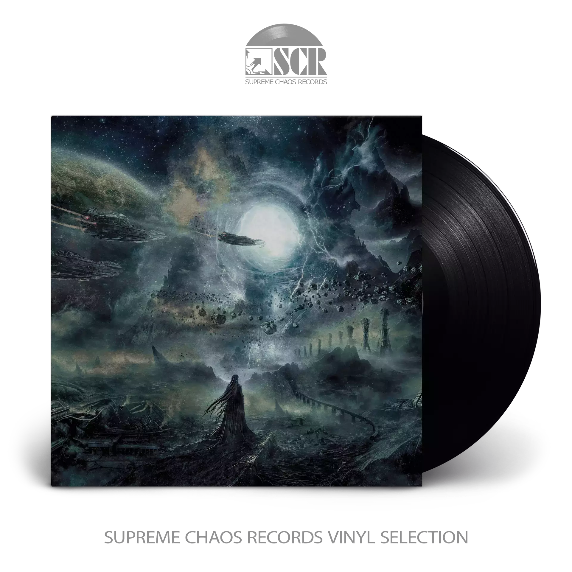 NYKTOPHOBIA - To The Stars · BLACK LP (Death Metal Vinyl)