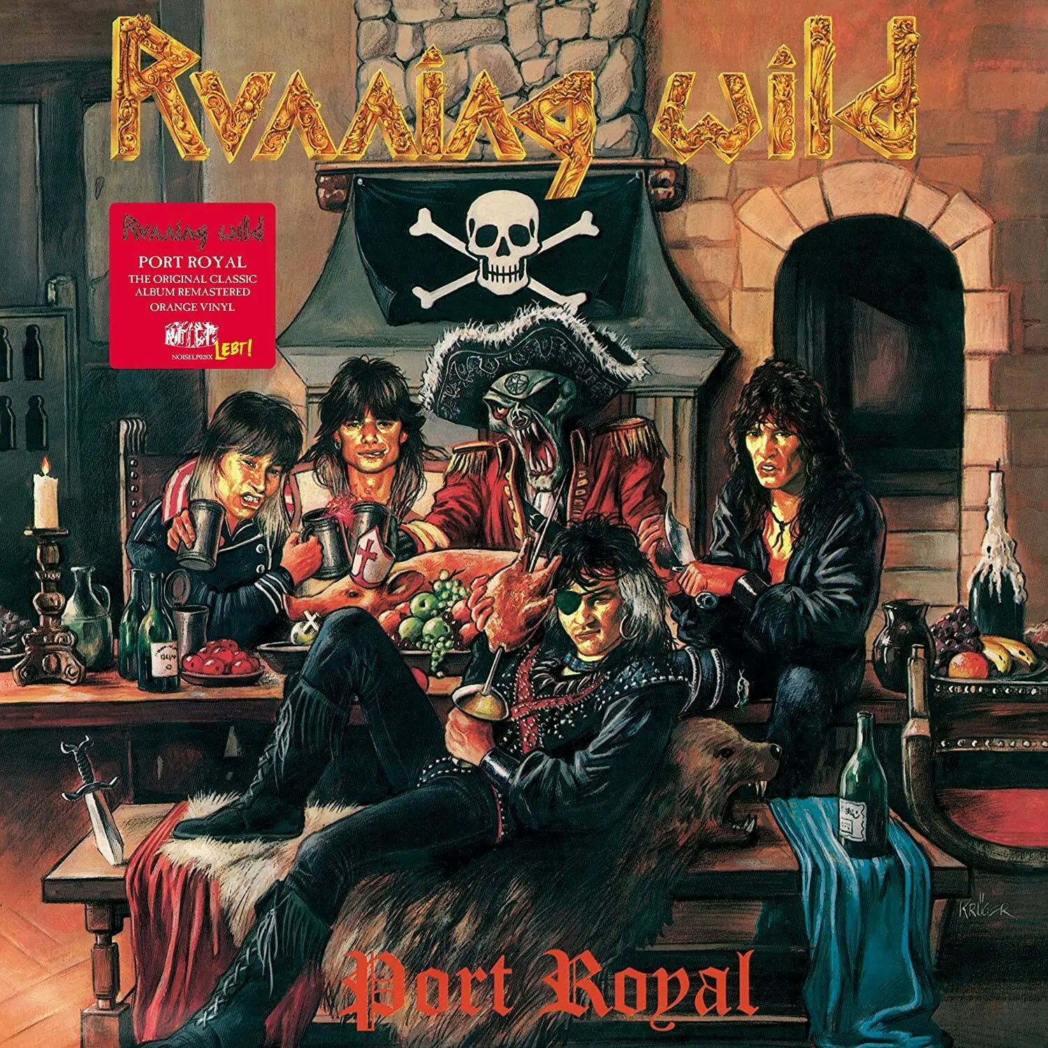 RUNNING WILD · Port Royal | ORANGE LP · Bild 1 RUNNING WILD · Port Royal | ORANGE LP (Heavy Metal Vinyl) · Bild 1