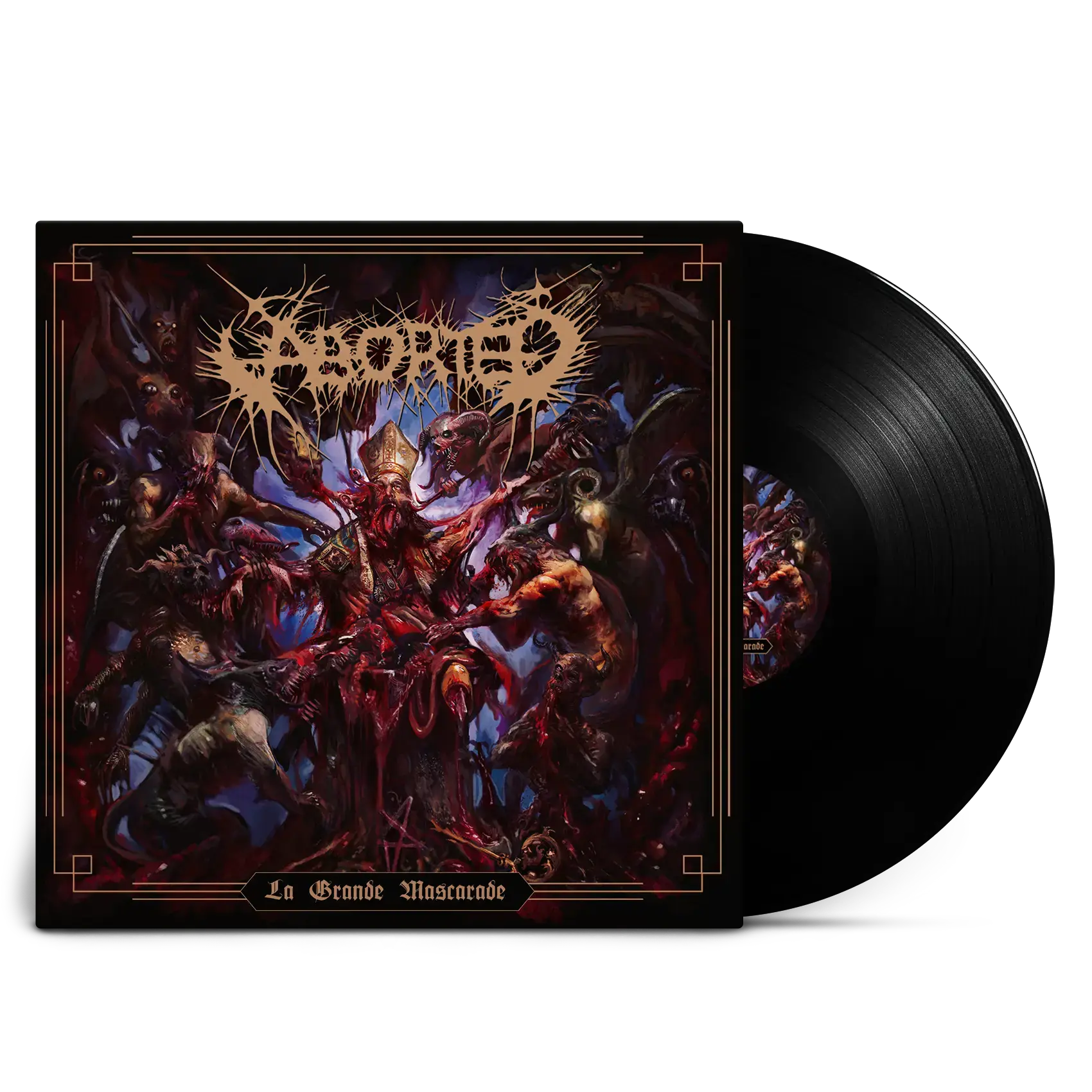 ABORTED - La Grande Mascarade · BLACK LP ABORTED - La Grande Mascarade · BLACK LP (Death Metal/Grindcore Vinyl)