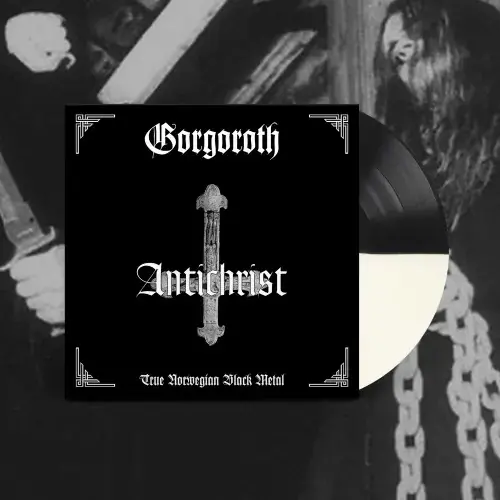 GORGOROTH · Antichrist | WHITE/BLACK SPLIT LP (Black Metal Vinyl)