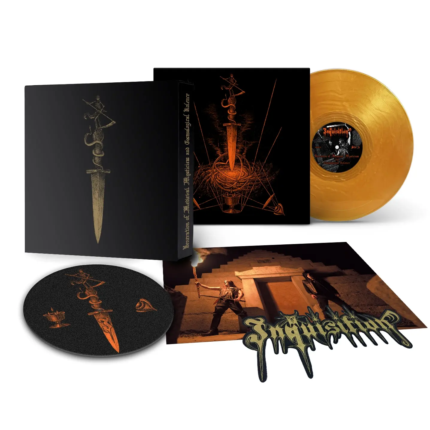 INQUISITION - Veneration of Medieval Mysticism and Cosmological Violence · LP BOXSET INQUISITION - Veneration of Medieval Mysticism and Cosmological Violence · LP BOXSET (Black Metal Vinyl)