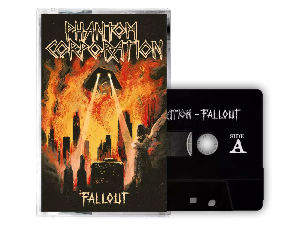 PHANTOM CORPORATION - Fallout · BLACK TAPE (Death Metal Tapes)