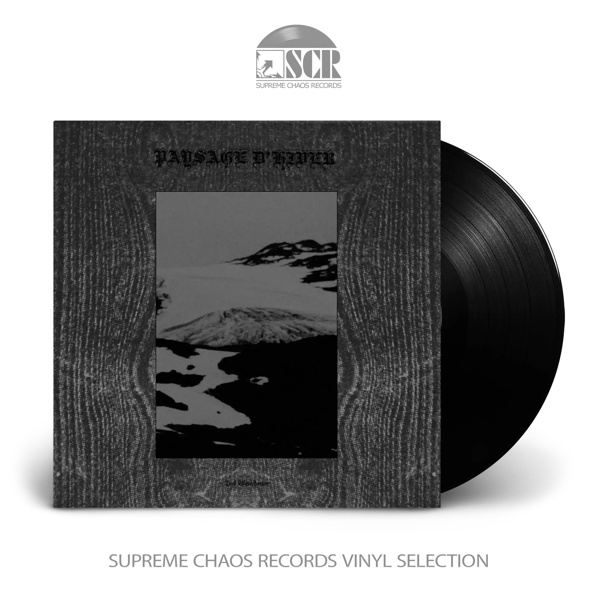 PAYSAGE D'HIVER - Das Gletschertor / Das Schwarze Metall-Eisen · BLACK LP (Black Metal Vinyl)