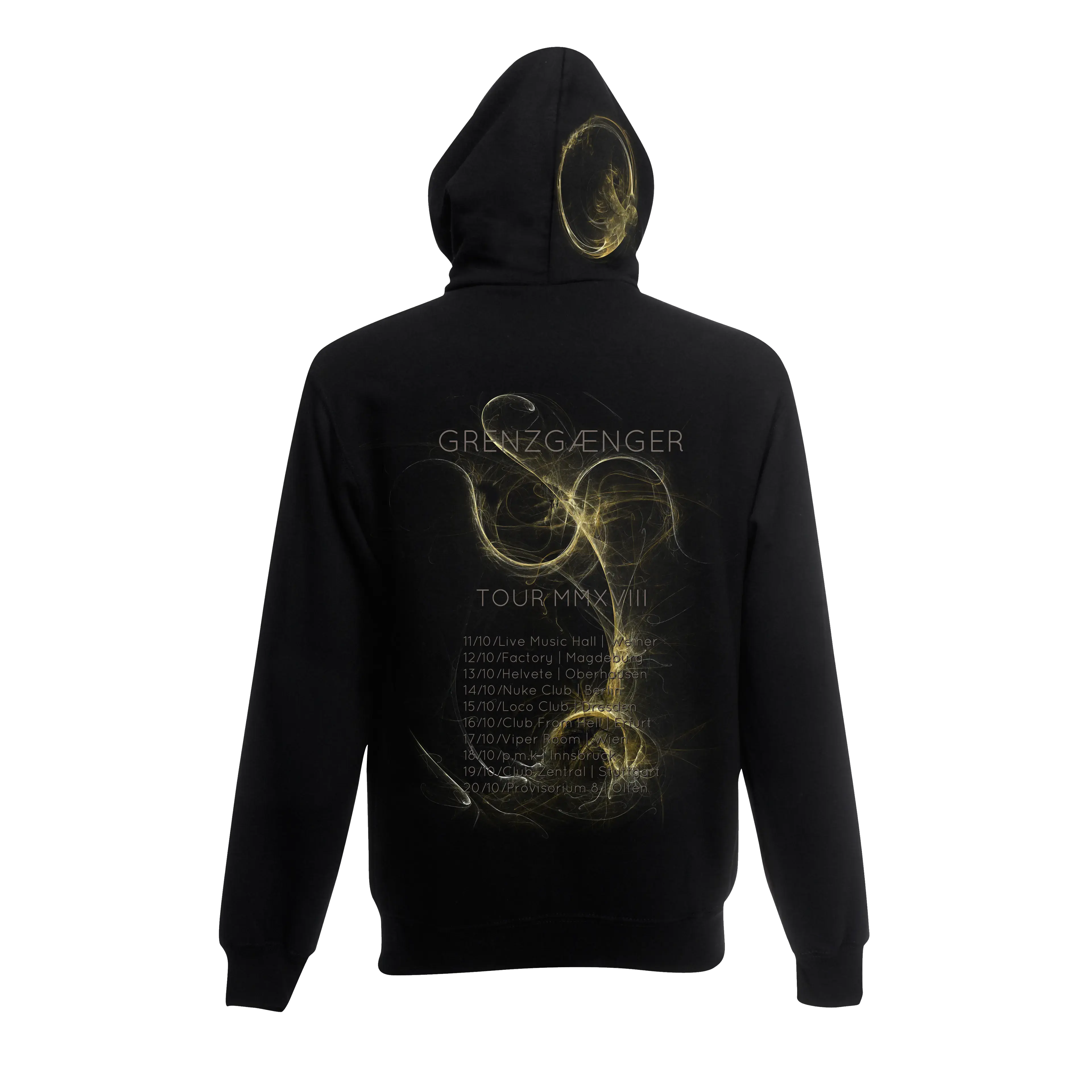 AGRYPNIE · Motiv: Grenzgaenger-Album Tour | ZIPPER (Black Metal Clothes) · Bild 2