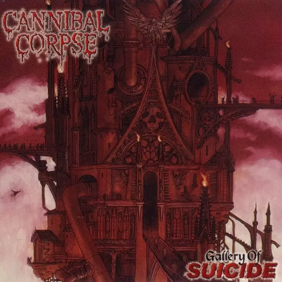 CANNIBAL CORPSE - Gallery Of Suicide · WHITE LP · Bild 1 CANNIBAL CORPSE - Gallery Of Suicide · WHITE LP (Death Metal Vinyl) · Bild 1