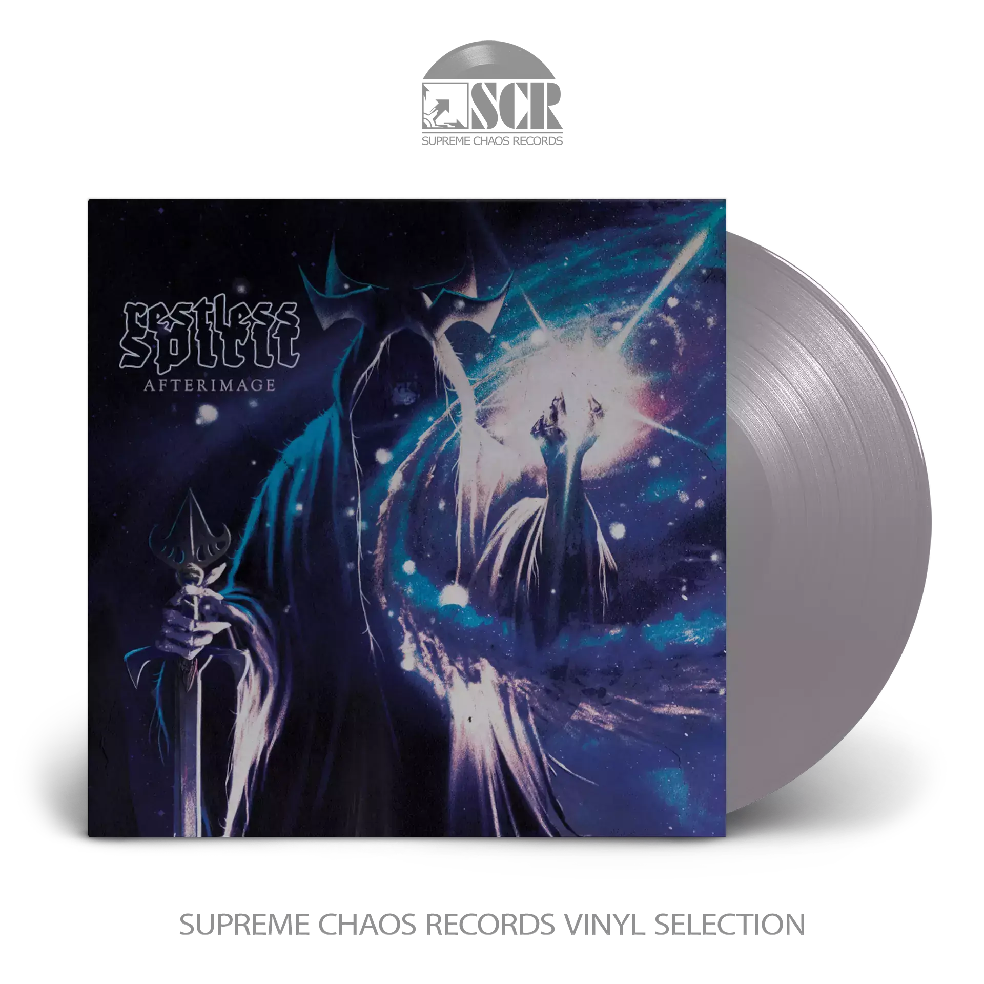RESTLESS SPIRIT - Afterimage · SILVER LP (Doom Metal Vinyl)