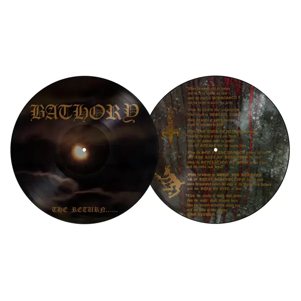 BATHORY · The Return | PICTURE DISC LP BATHORY · The Return | PICTURE DISC LP (Black Metal Vinyl)