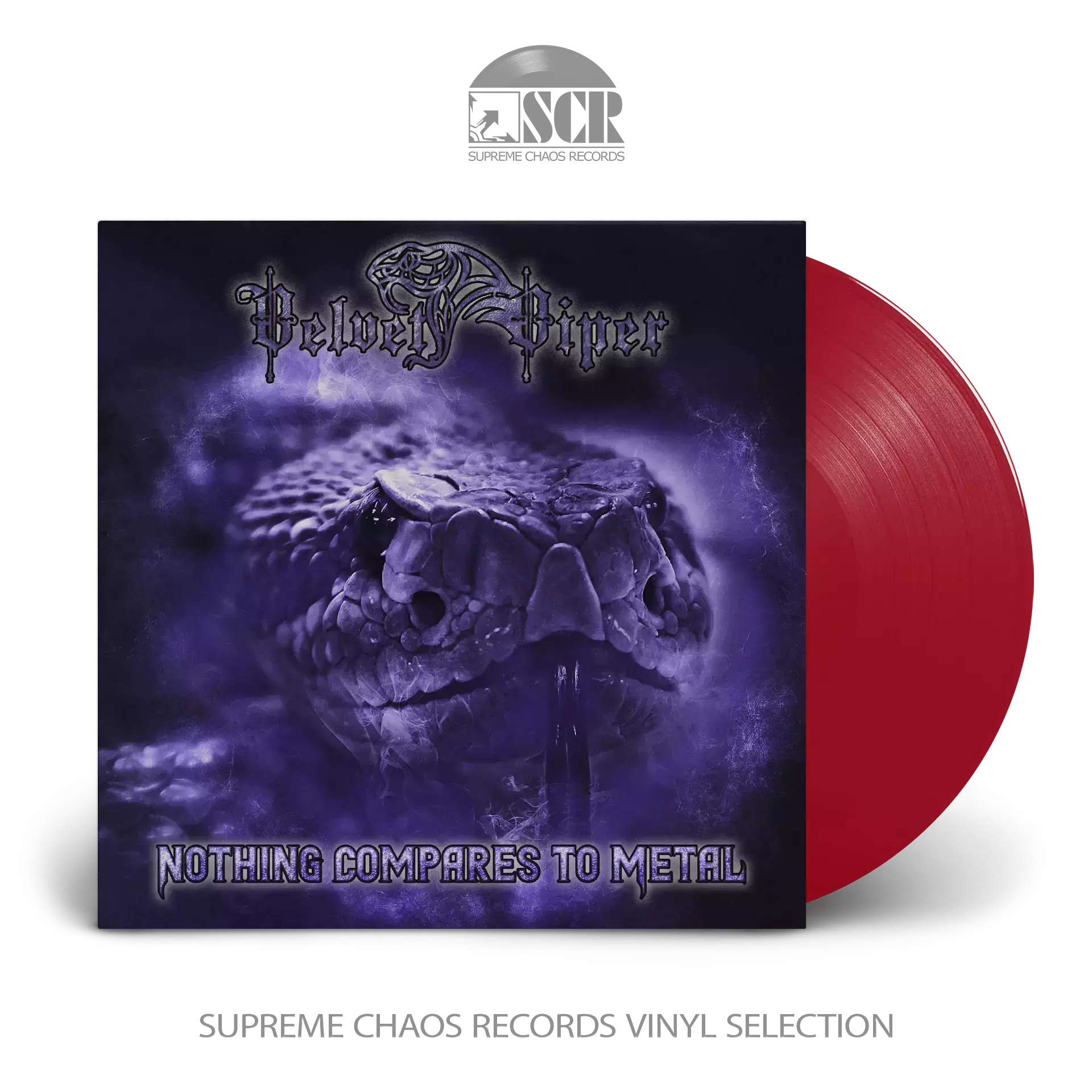 Velvet Viper · Nothing Compares To Metal | Transparent Violet LP Vinyl