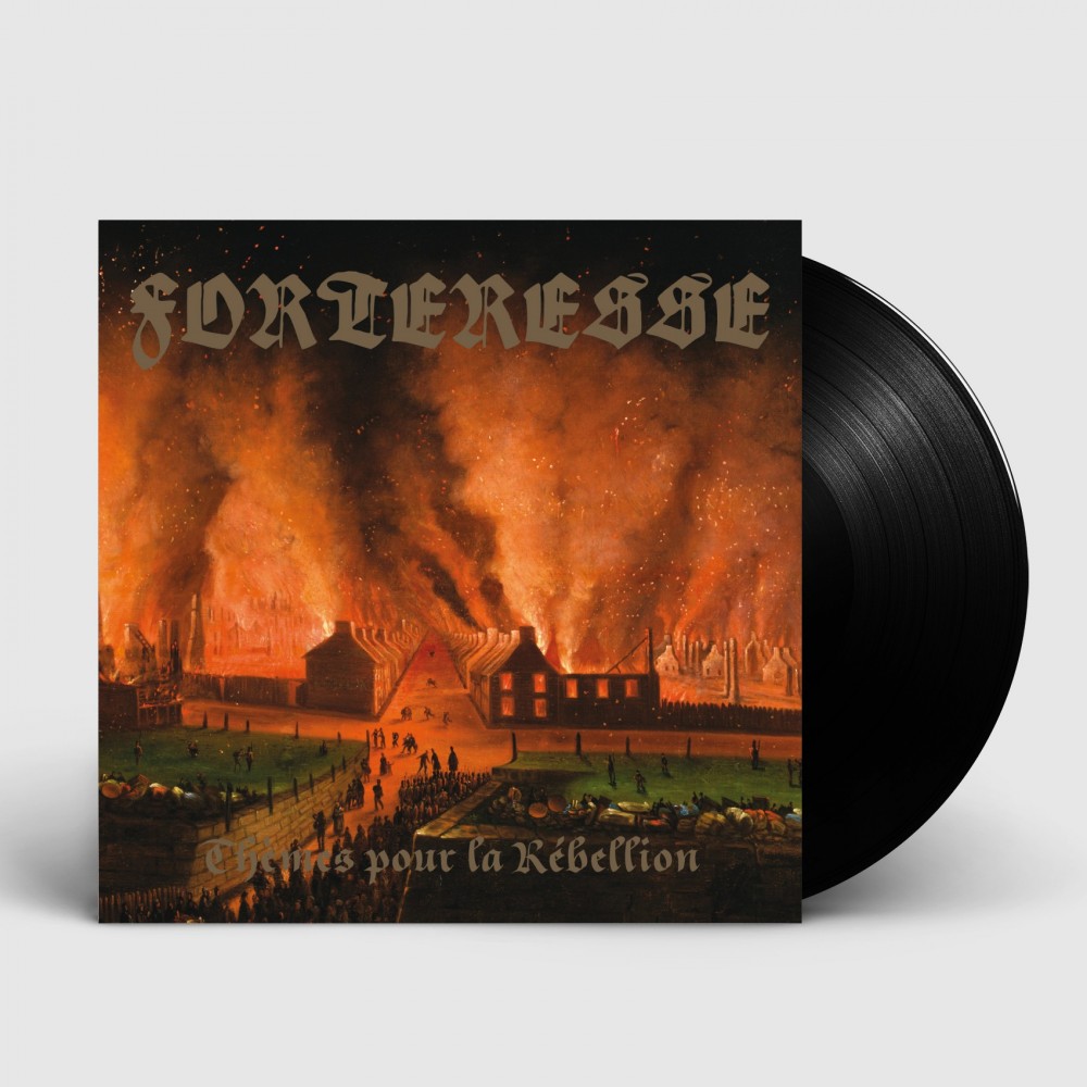 FORTERESSE - Thèmes Pour La Rébellion · BLACK LP FORTERESSE - Thèmes Pour La Rébellion · BLACK LP (Black Metal Vinyl)