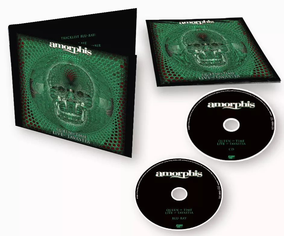 AMORPHIS - Queen Of Time - Live At Tavastia 2021 · CDBLURAY (Melodic Death Metal CDs)