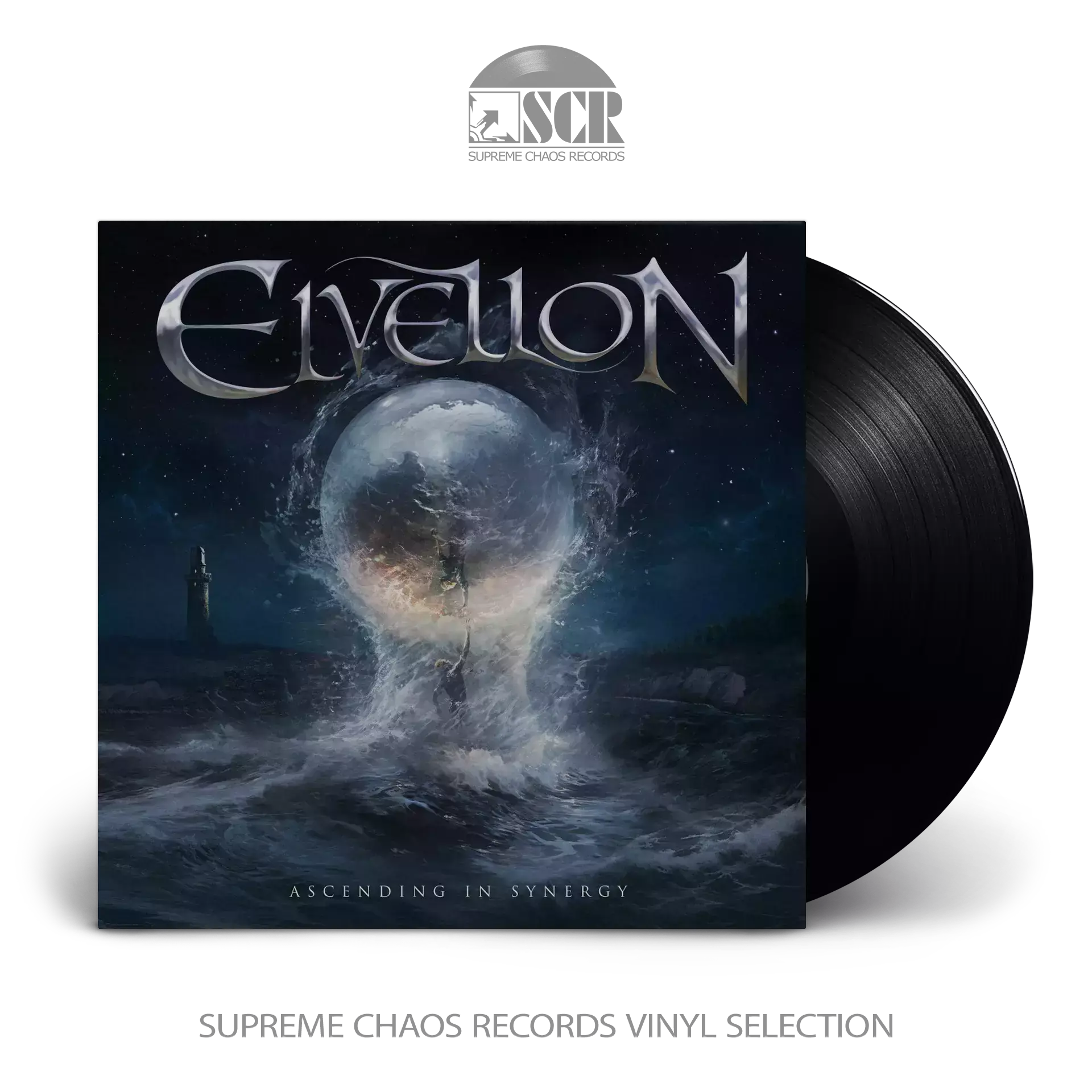 ELVELLON · Ascending In Synergy | BLACK LP (Symphonic Metal Vinyl)