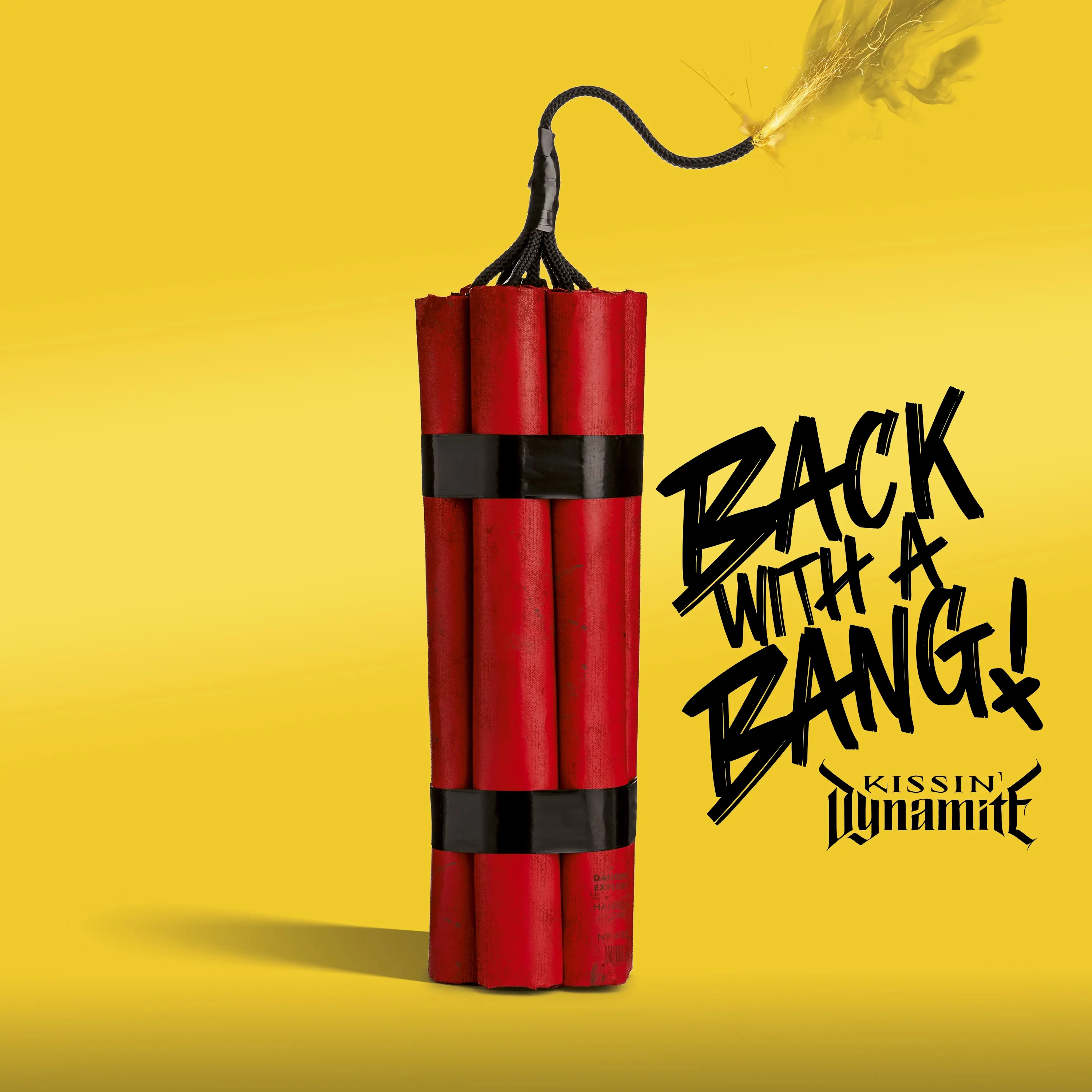KISSIN' DYNAMITE - Back With A Bang · BLACK LP · Bild 1 KISSIN' DYNAMITE - Back With A Bang · BLACK LP (Hard Rock Vinyl) · Bild 1