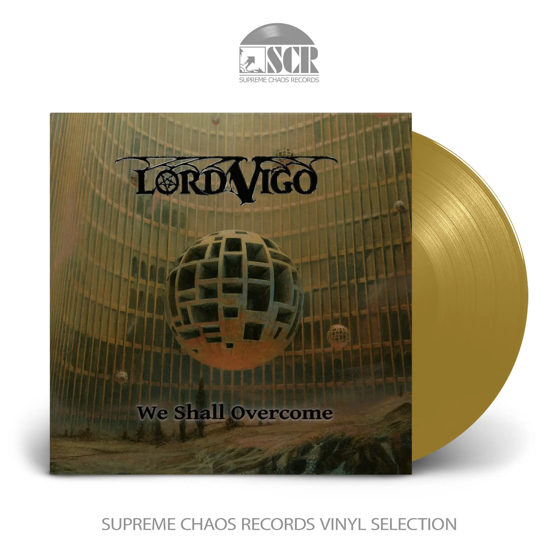 LORD VIGO - We Shall Overcome [DELUXE] · GOLD LP (Doom Metal Vinyl)