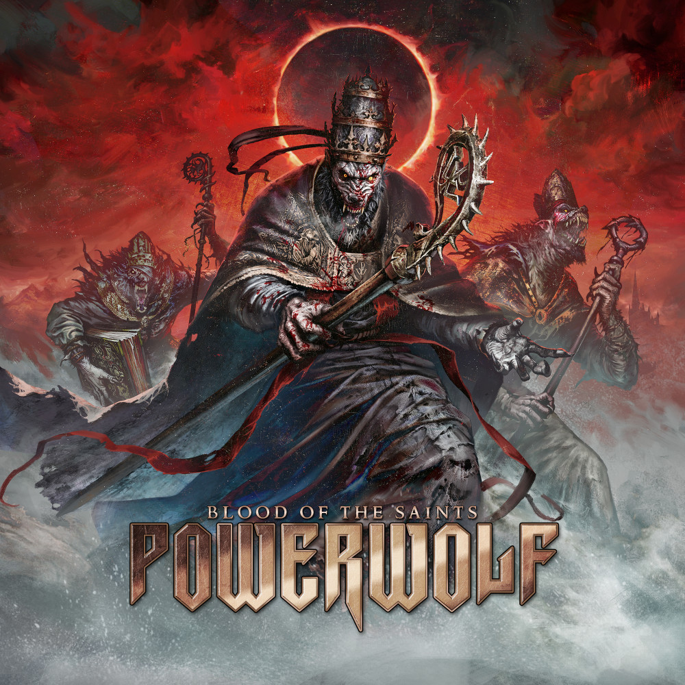 POWERWOLF - Blood Of The Saints 10th Anniversary Edition · CLEAR/YELLOW LP · Bild 1 POWERWOLF - Blood Of The Saints 10th Anniversary Edition · CLEAR/YELLOW LP (Heavy Metal Vinyl) · Bild 1