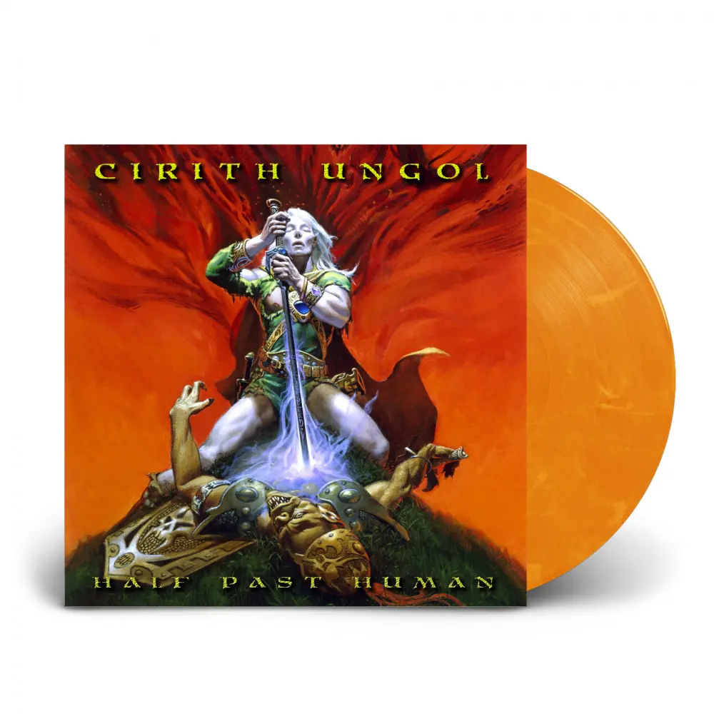 CIRITH UNGOL - Half Past Human · YELLOW/ORANGE LP (Heavy Metal Vinyl)