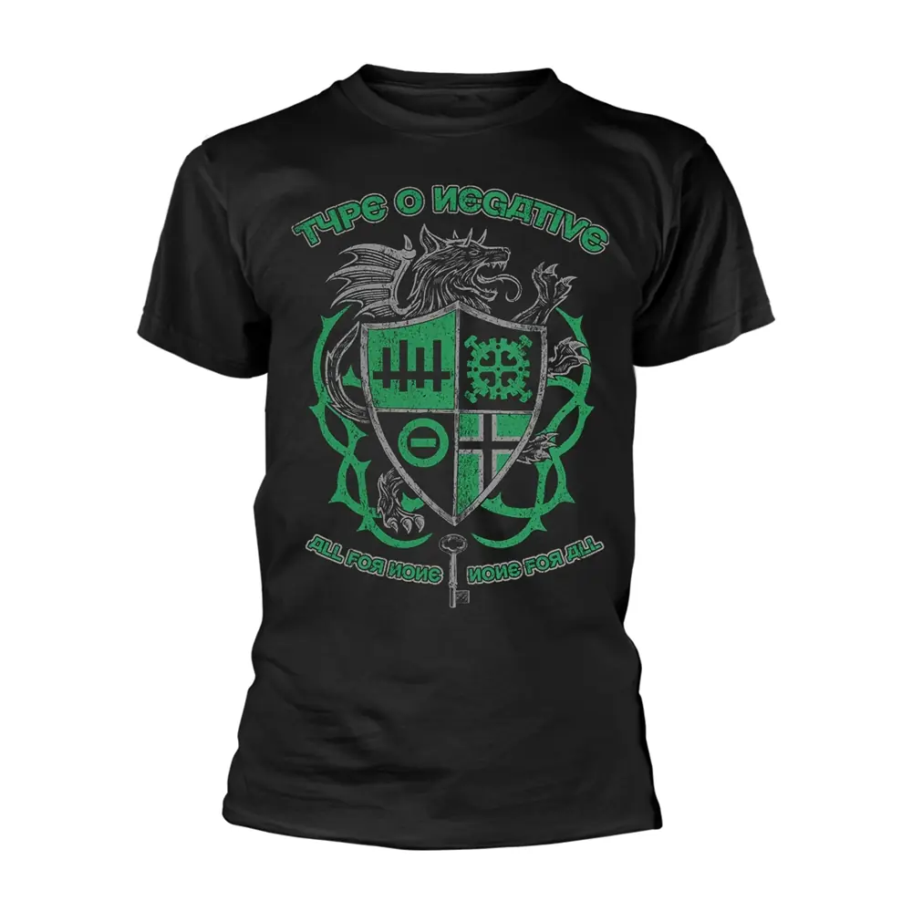 TYPE O NEGATIVE - Wolf Crest · T-SHIRT TYPE O NEGATIVE - Wolf Crest · T-SHIRT (Gothic Metal Clothes)