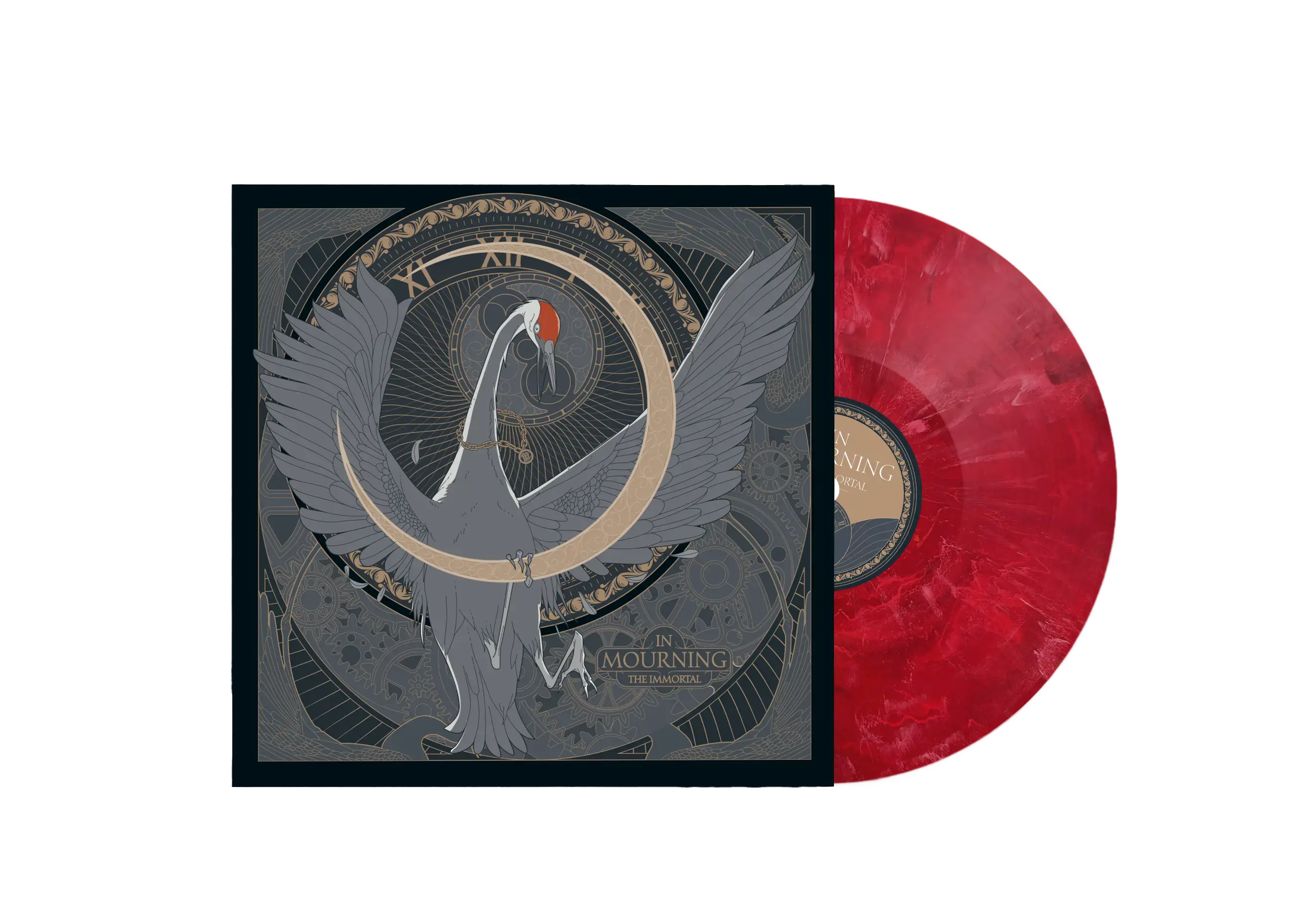 IN MOURNING - The Immortal Bundle · T-SHIRT + RED VINYL BUNDLE (Melodic Death Metal/Progressive Metal/Doom Metal Vinyl) · Bild 3