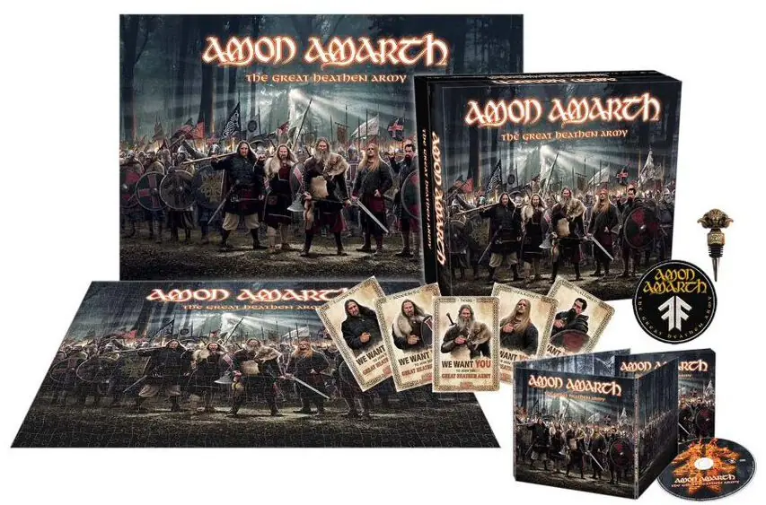 AMON AMARTH · The Great Heathen Army | CD BOX SET AMON AMARTH · The Great Heathen Army | CD BOX SET (Death Metal Vinyl)