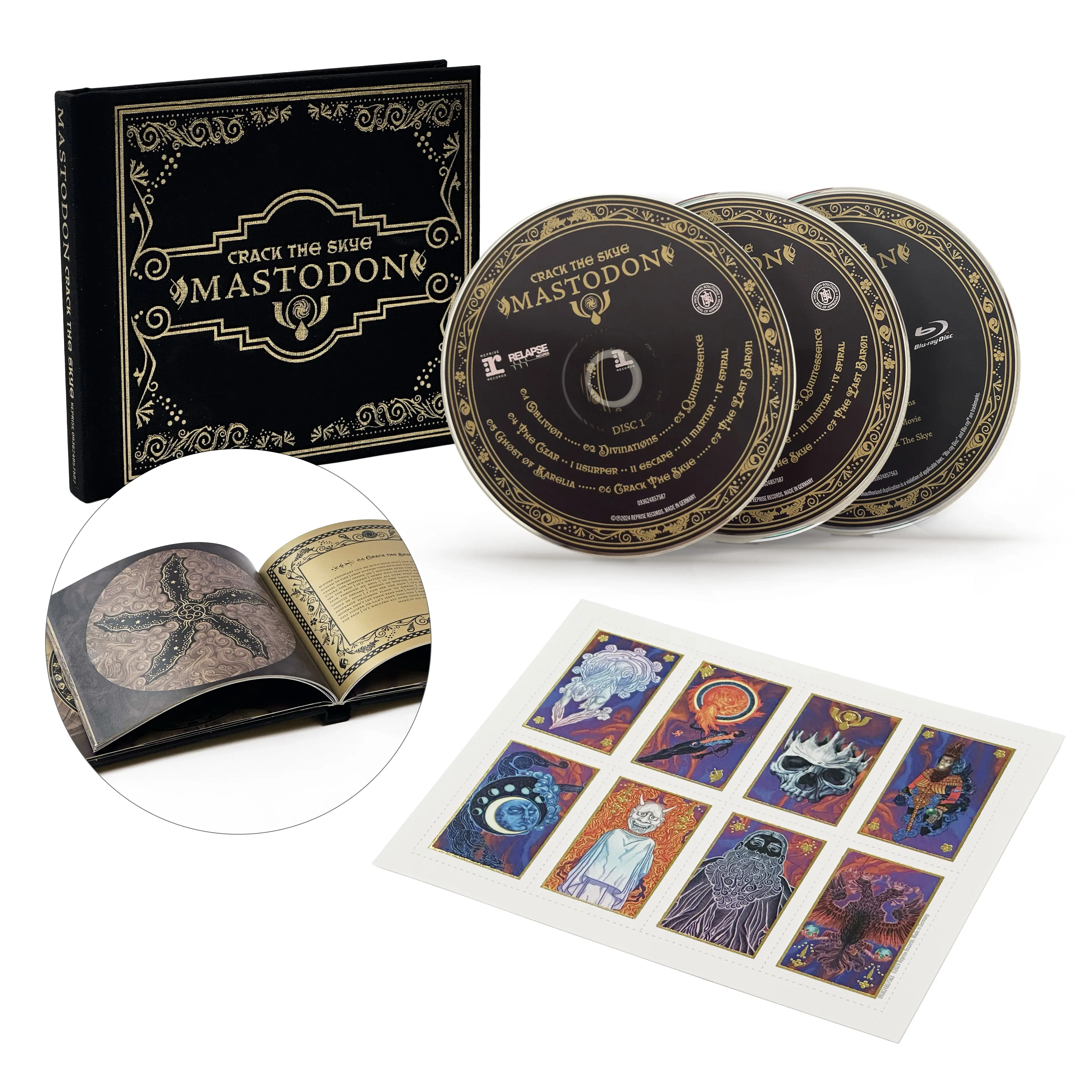 MASTODON · Crack The Skye (15th Anniversary Edition) | 2CD+BLU-RAY (Progressive Metal CDs)