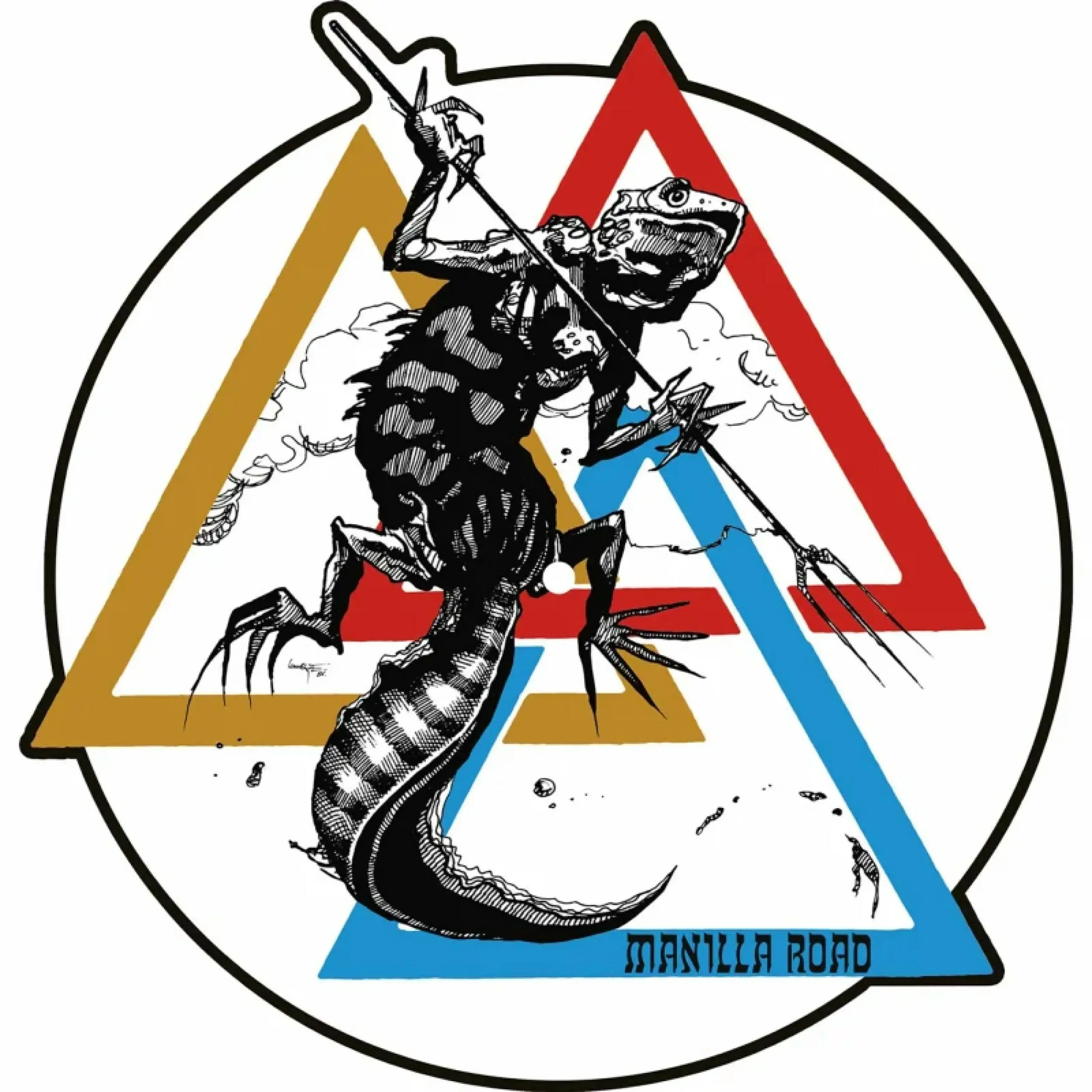 MANILLA ROAD · The Deluge/Shadow In The Black/Divine Victim | PICTURE LP MANILLA ROAD · The Deluge/Shadow In The Black/Divine Victim | PICTURE LP (Heavy Metal Vinyl)