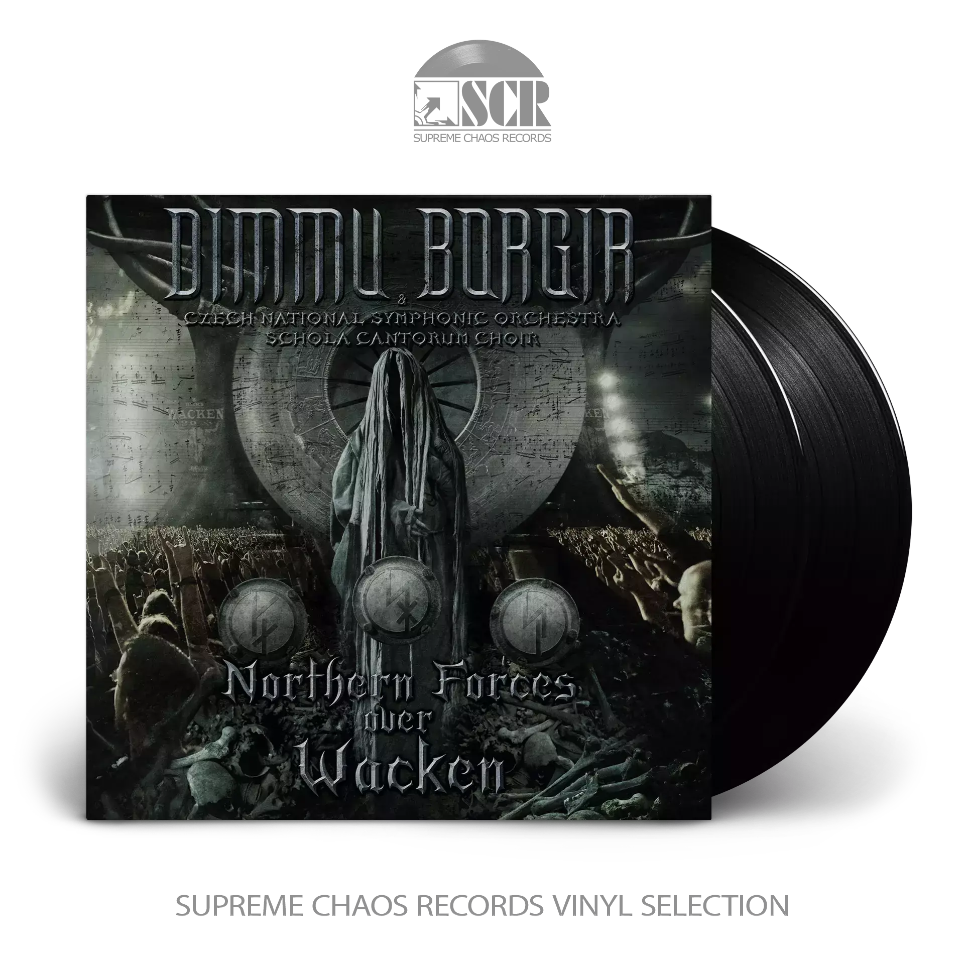 DIMMU BORGIR - Northern Forces Over Wacken · BLACK 2LP DIMMU BORGIR - Northern Forces Over Wacken · BLACK 2LP (Black Metal Vinyl)
