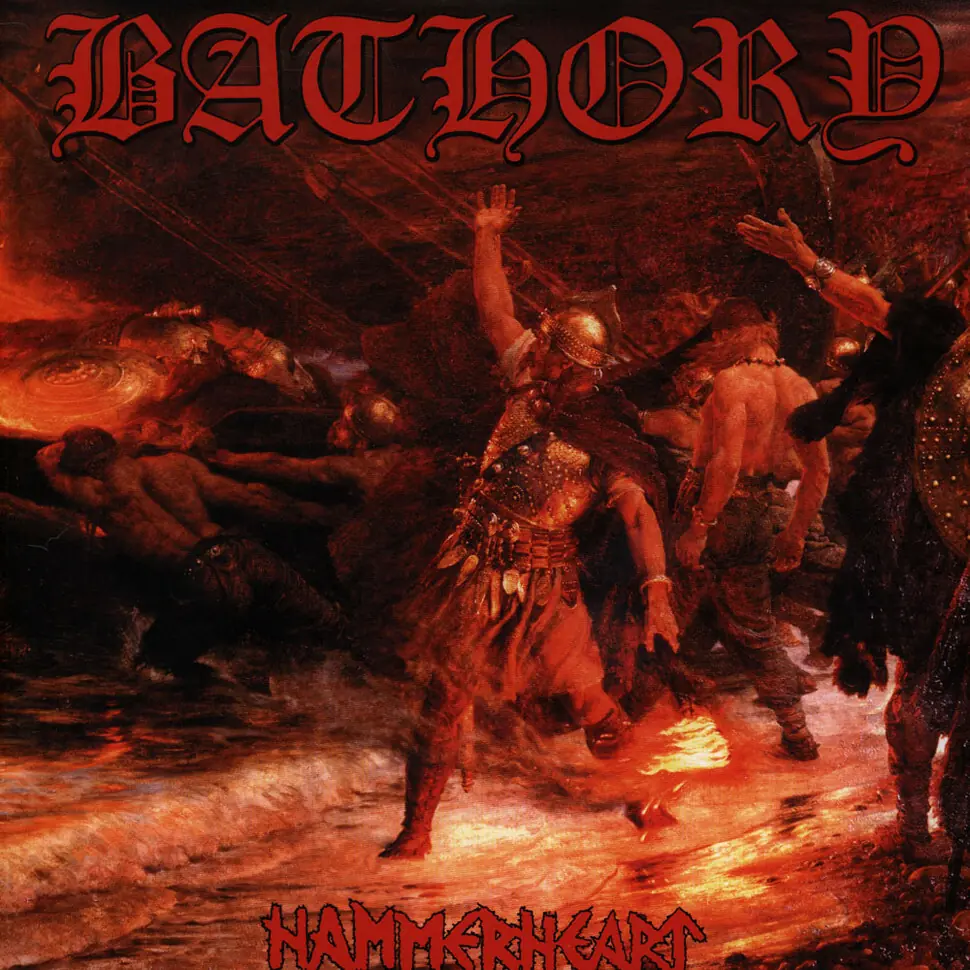 BATHORY - Hammerheart · BLACK 2LP · Bild 1 BATHORY - Hammerheart · BLACK 2LP (Black Metal Vinyl) · Bild 1
