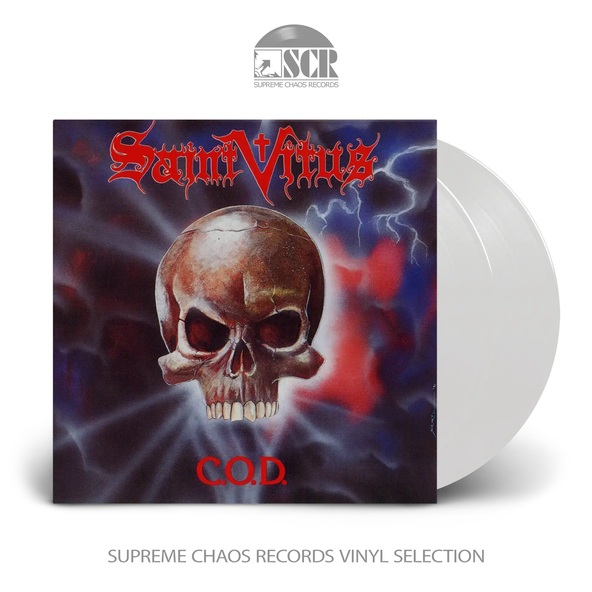 SAINT VITUS - C.O.D. (Re-Issue 2013) · WHITE DLP SAINT VITUS - C.O.D. (Re-Issue 2013) · WHITE DLP (Doom Metal Vinyl)