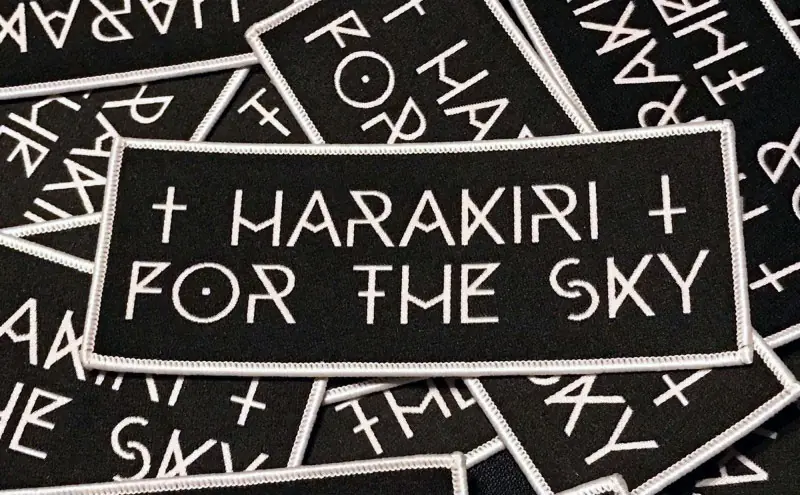 HARAKIRI FOR THE SKY - Logo White · PATCH HARAKIRI FOR THE SKY - Logo White · PATCH (Black Metal Others)