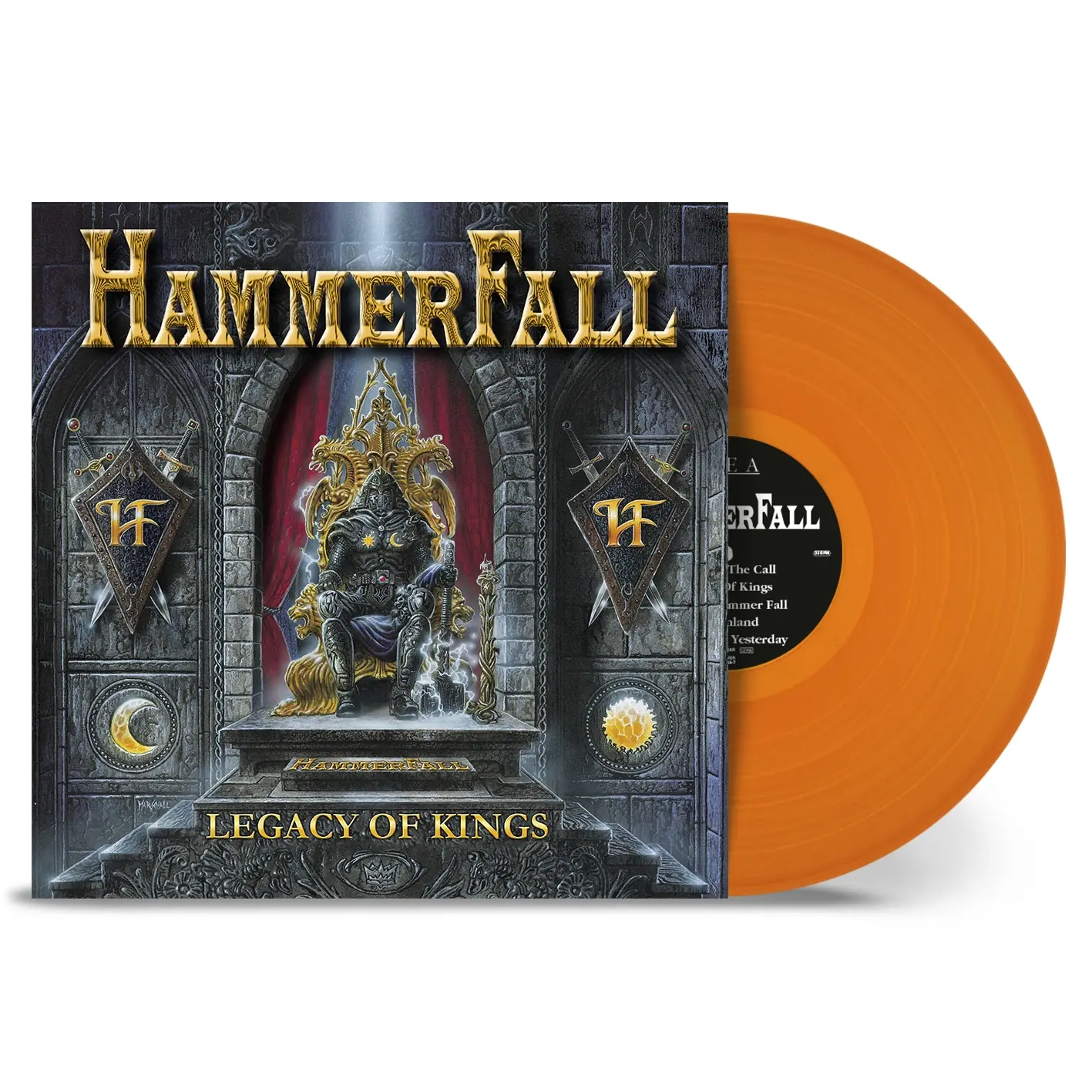 HAMMERFALL · Legacy Of Kings | SOLID ORANGE LP (Power Metal Vinyl)