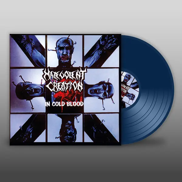 MALEVOLENT CREATION - In Cold Blood · TRANSPARENT BLUE LP (Death Metal Vinyl)