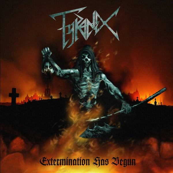 TYRANEX · Extermination Has Begun [BLACK] | LP (Speed Metal Vinyl) · Bild 1