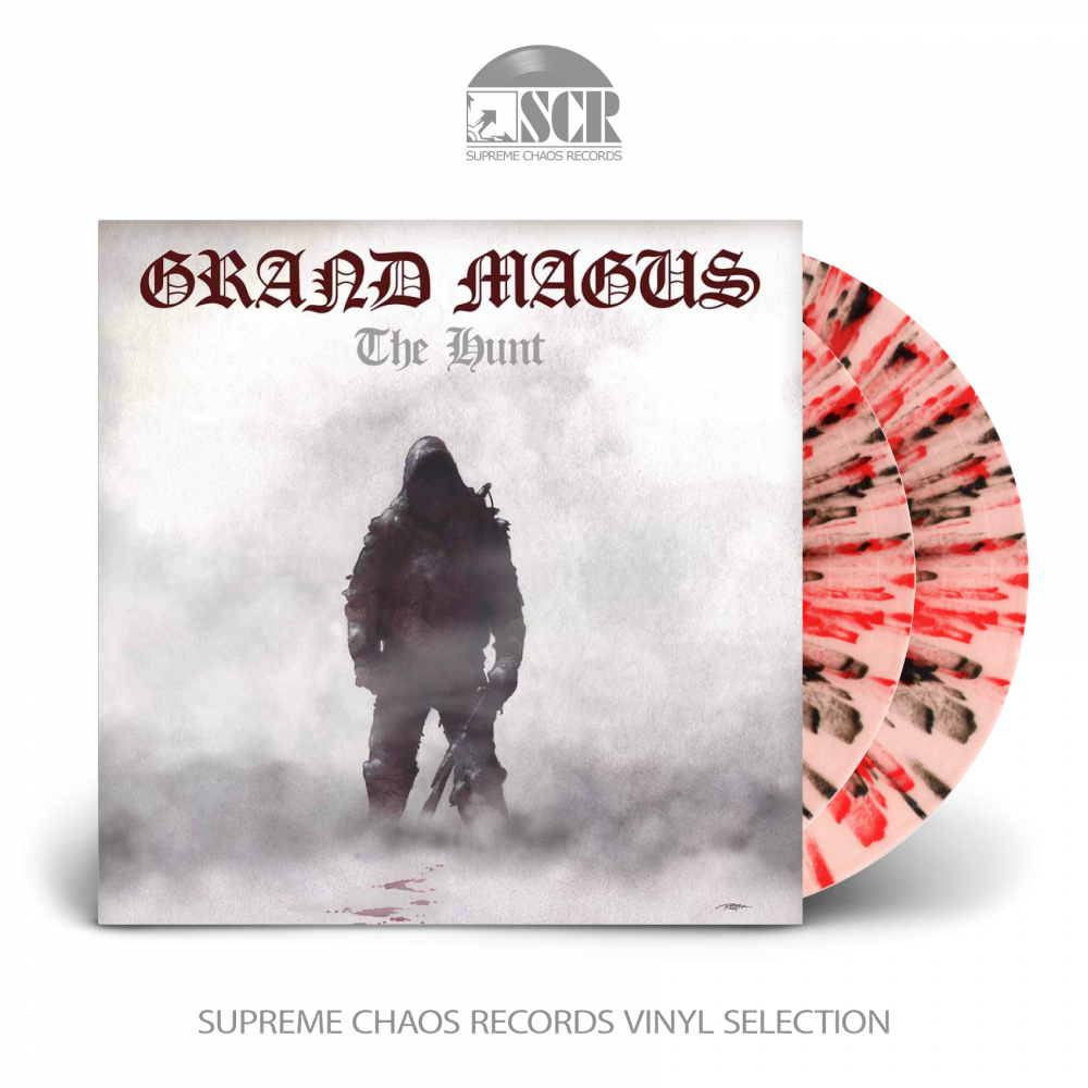 GRAND MAGUS - The Hunt · CLEAR/RED/BLACK DLP (Hard Rock/Heavy Metal Vinyl)