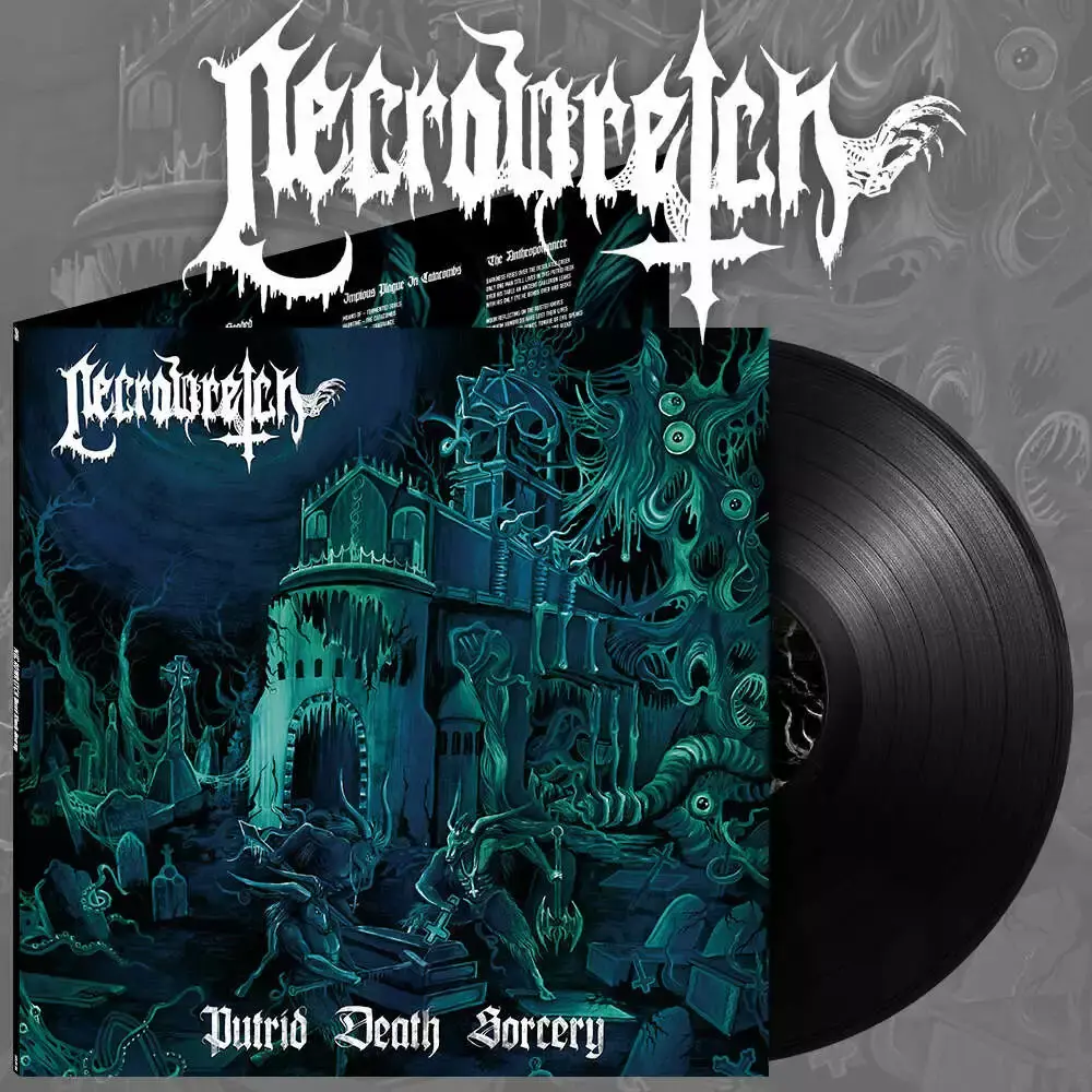 NECROWRETCH · Putrid Death Sorcery | BLACK LP (Death Metal Vinyl)