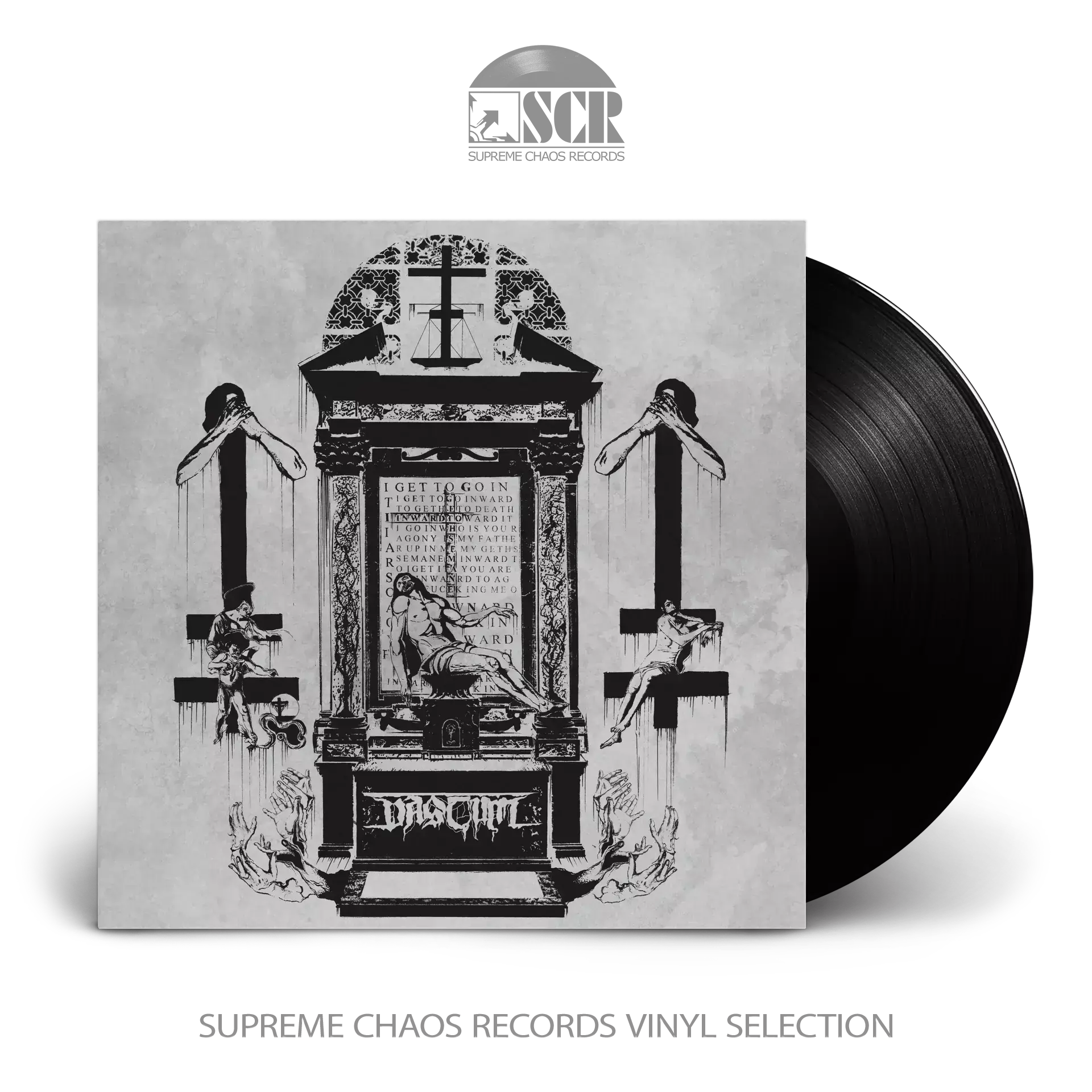 VASTUM - Inward To Gethsemane · BLACK LP (Death Metal Vinyl)