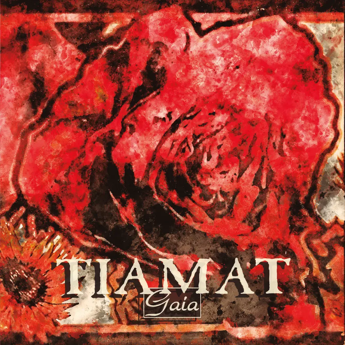 TIAMAT - Gaia · ORANGE MARBLE LP · Bild 1 TIAMAT - Gaia · ORANGE MARBLE LP (Gothic Metal Vinyl) · Bild 1