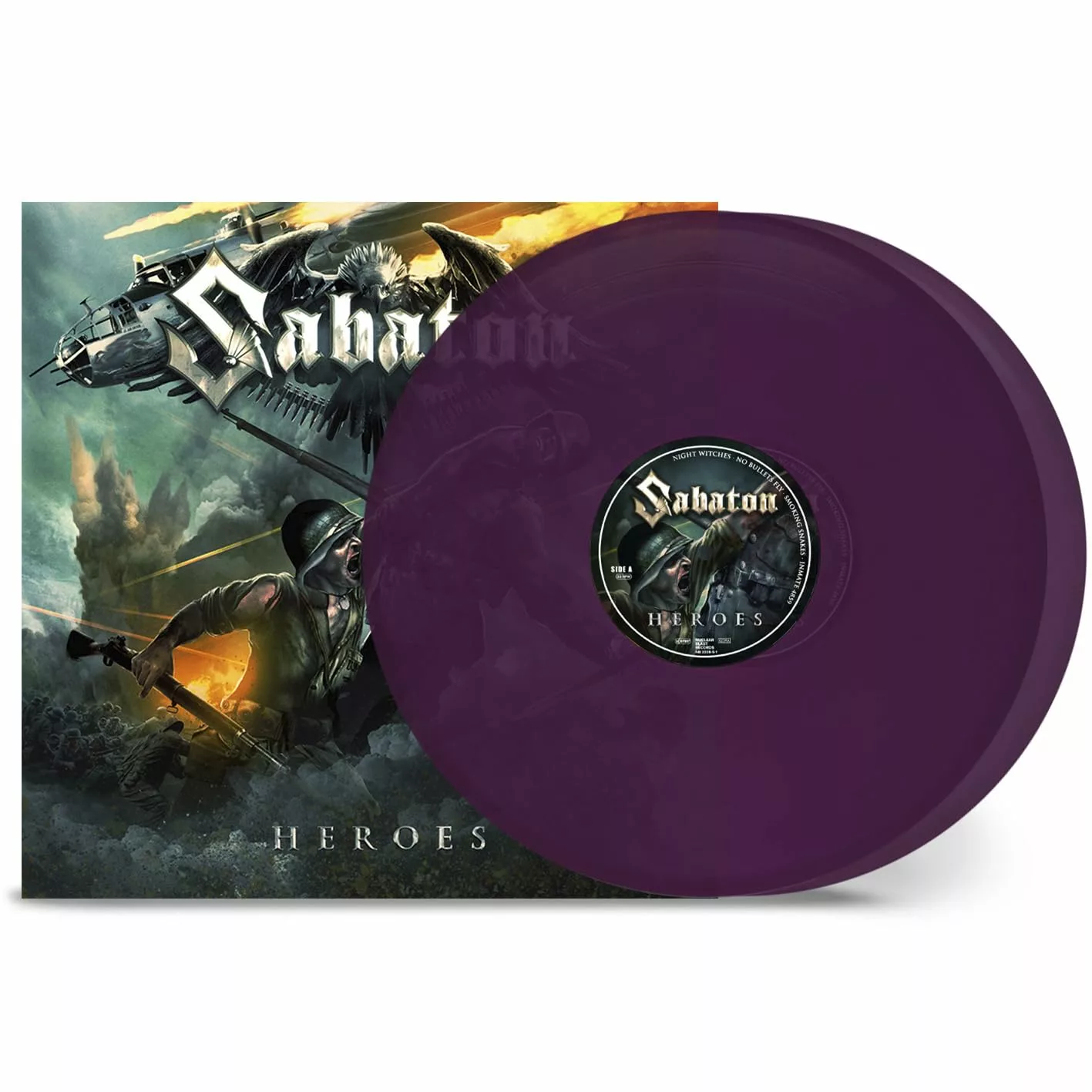 SABATON - Heroes [TRANSPAREN VIOLET DLP]