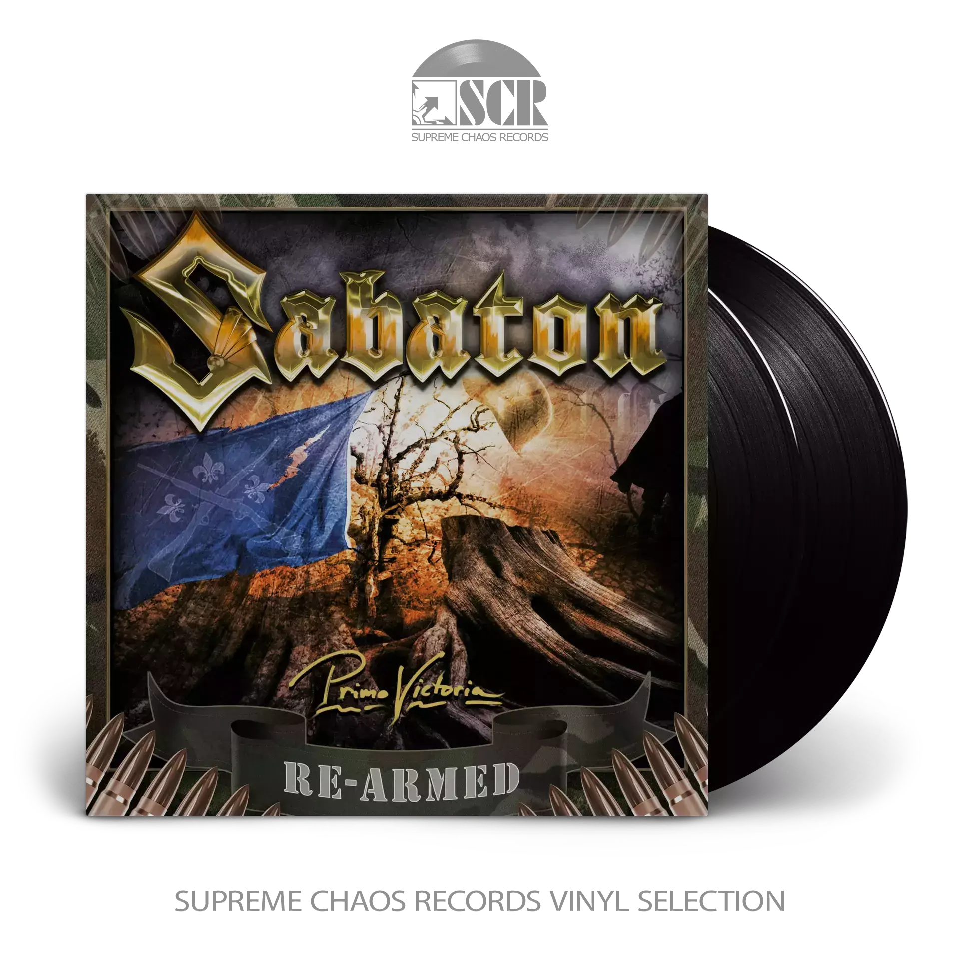 SABATON - Primo Victoria Re-Armed · BLACK 2LP (Heavy Metal Vinyl)