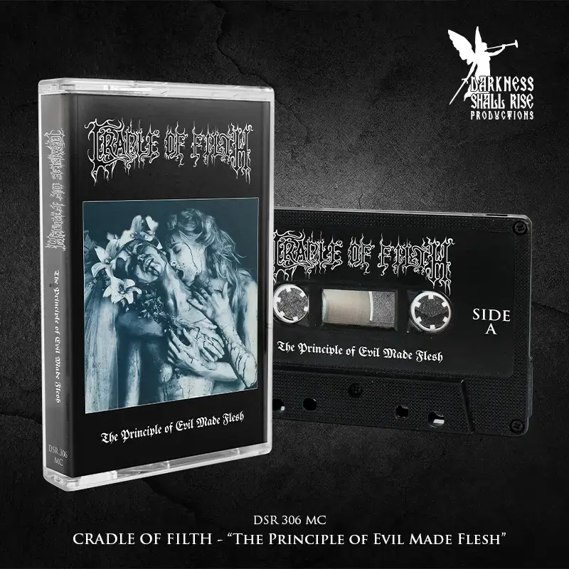 CRADLE OF FILTH · The Principle of Evil Made Flesh | BLACK TAPE CRADLE OF FILTH · The Principle of Evil Made Flesh | BLACK TAPE (Gothic Metal/Black Metal Tapes)