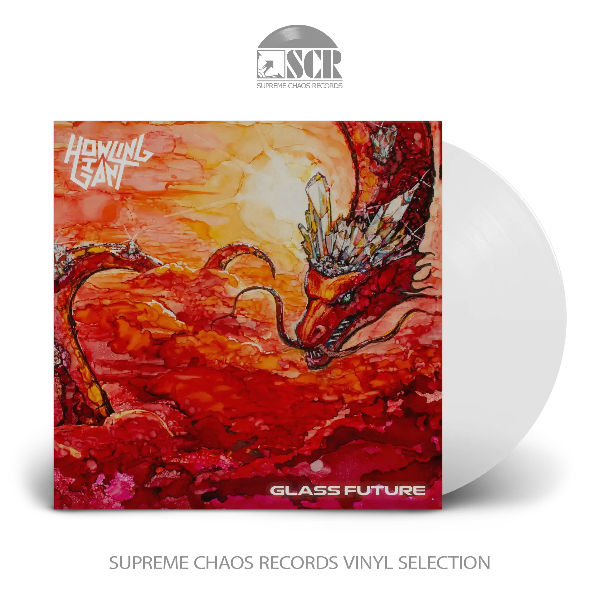 HOWLING GIANT - Glass Future · CRYSTAL CLEAR LP HOWLING GIANT - Glass Future · CRYSTAL CLEAR LP (Stoner Rock/Psychedelic Rock Vinyl)