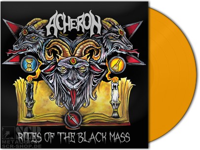 ACHERON - Rites Of The Black Mass · ORANGE LP (Death Metal Vinyl)