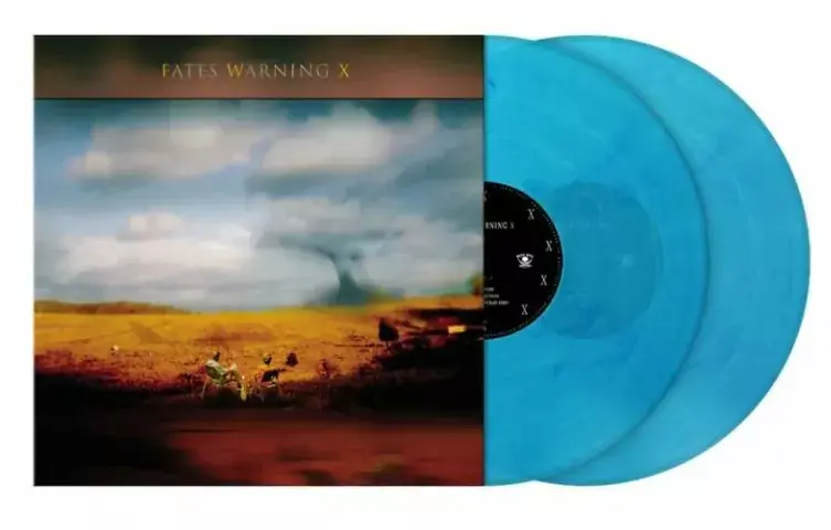 FATES WARNING · FWX (Re-Issue 2023) | TRANSPARENT SKY BLUE MARBLED 2LP (Progressive Metal Vinyl)